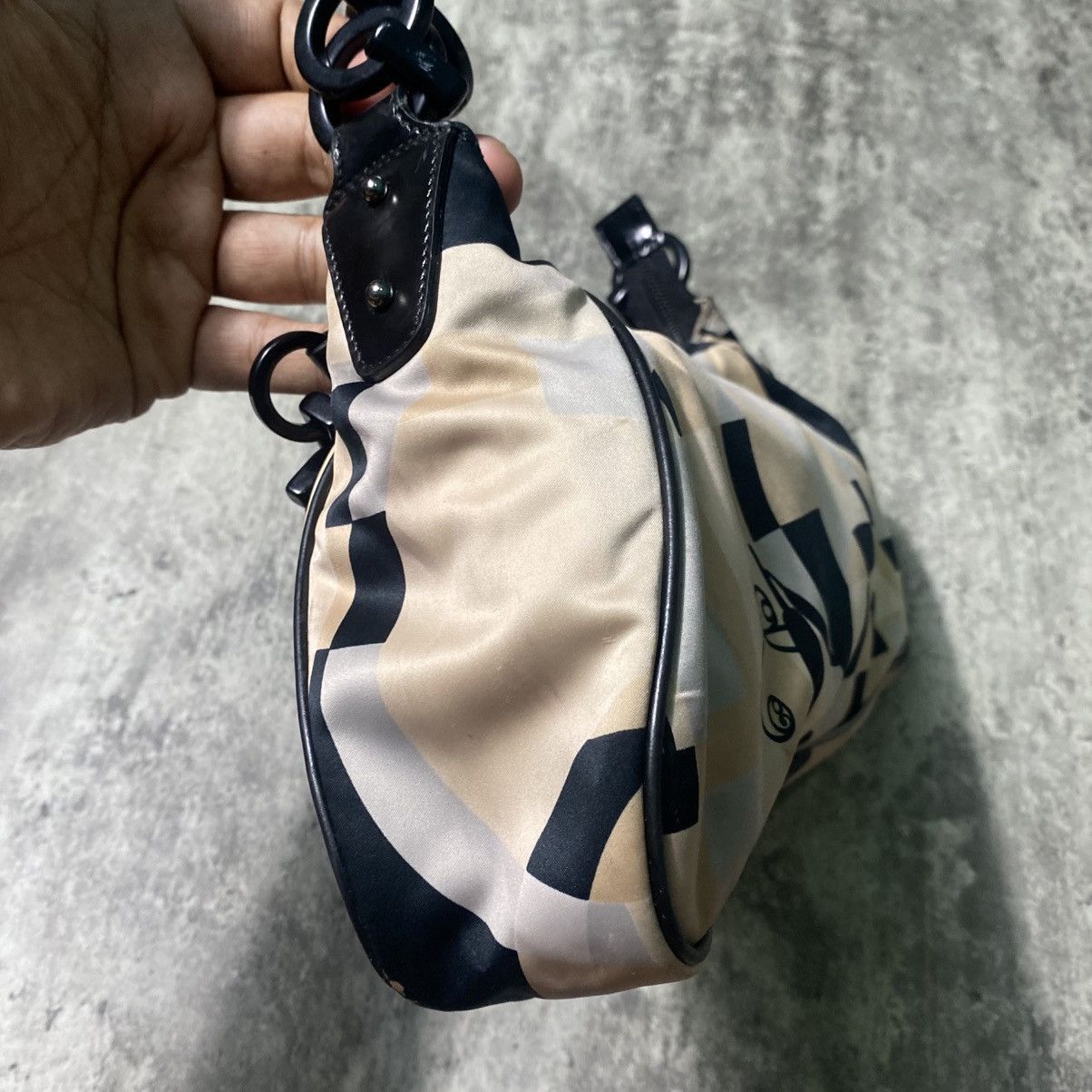 Salvatore Ferragamo Vintage Salvatore Ferragamo Print Satin Shoulder Bag Size ONE SIZE - 5 Thumbnail