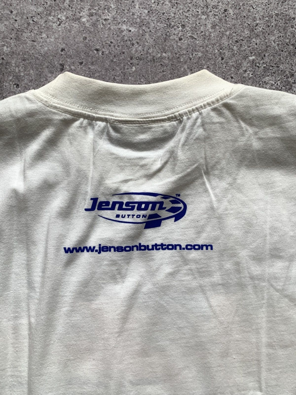 Vintage 🔥VINTAGE JENSON BUTTON FORMULA 1 00’s RACING PROMO T-SHIRT Size US M / EU 48-50 / 2 - 8 Thumbnail