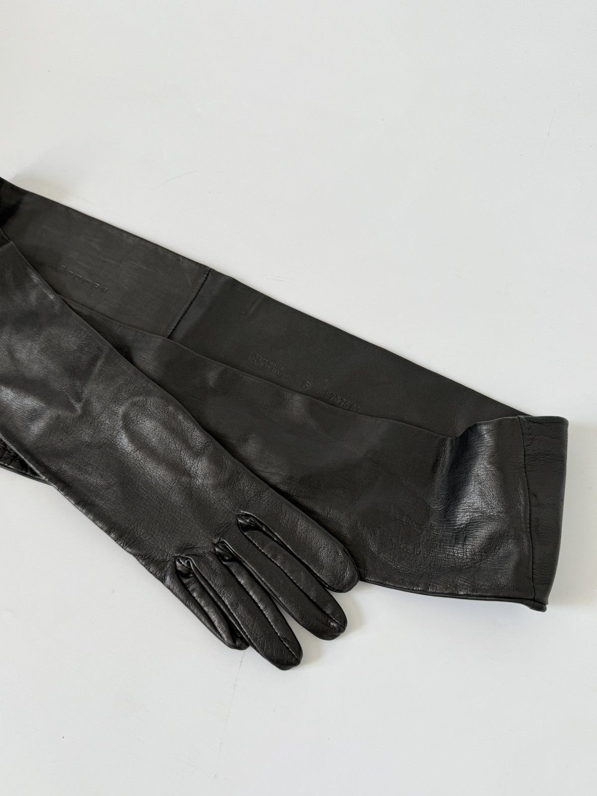 Maison Margiela Maison Margiela Black Leather Glove Belt Size ONE SIZE - 5 Thumbnail