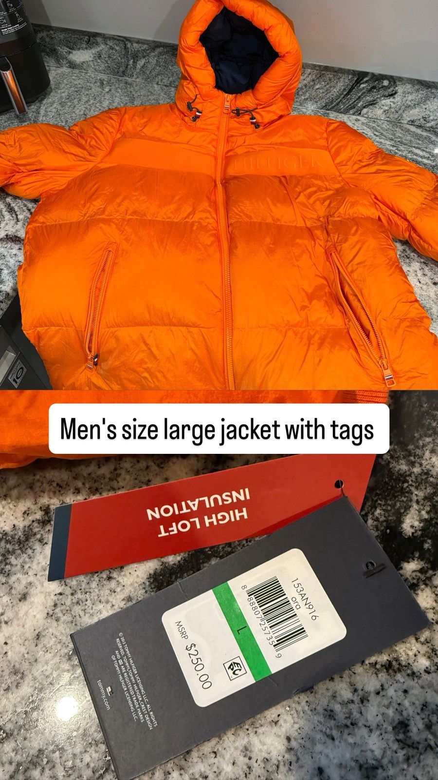 Tommy Hilfiger Mens jacket Size US L / EU 52-54 / 3 - 3 Thumbnail