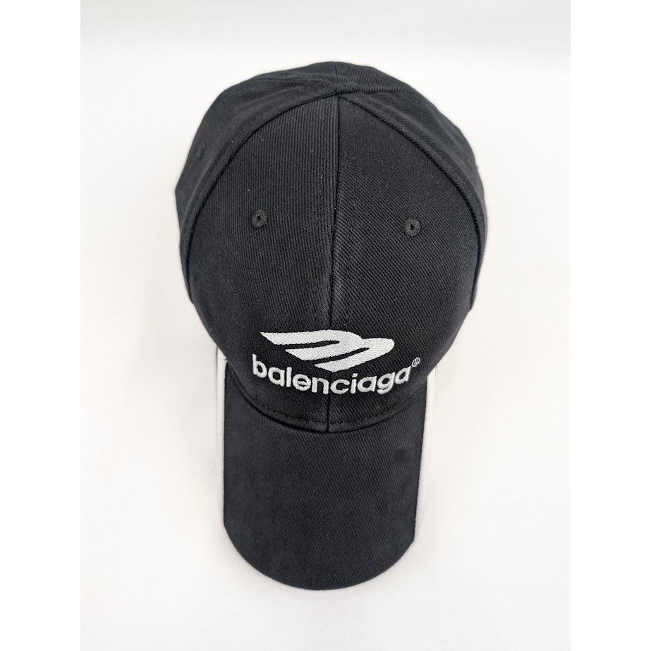 Balenciaga o1rshd1 Size: L / 3B Baseball Cap / Hat in Black/White Size ONE SIZE - 2 Thumbnail