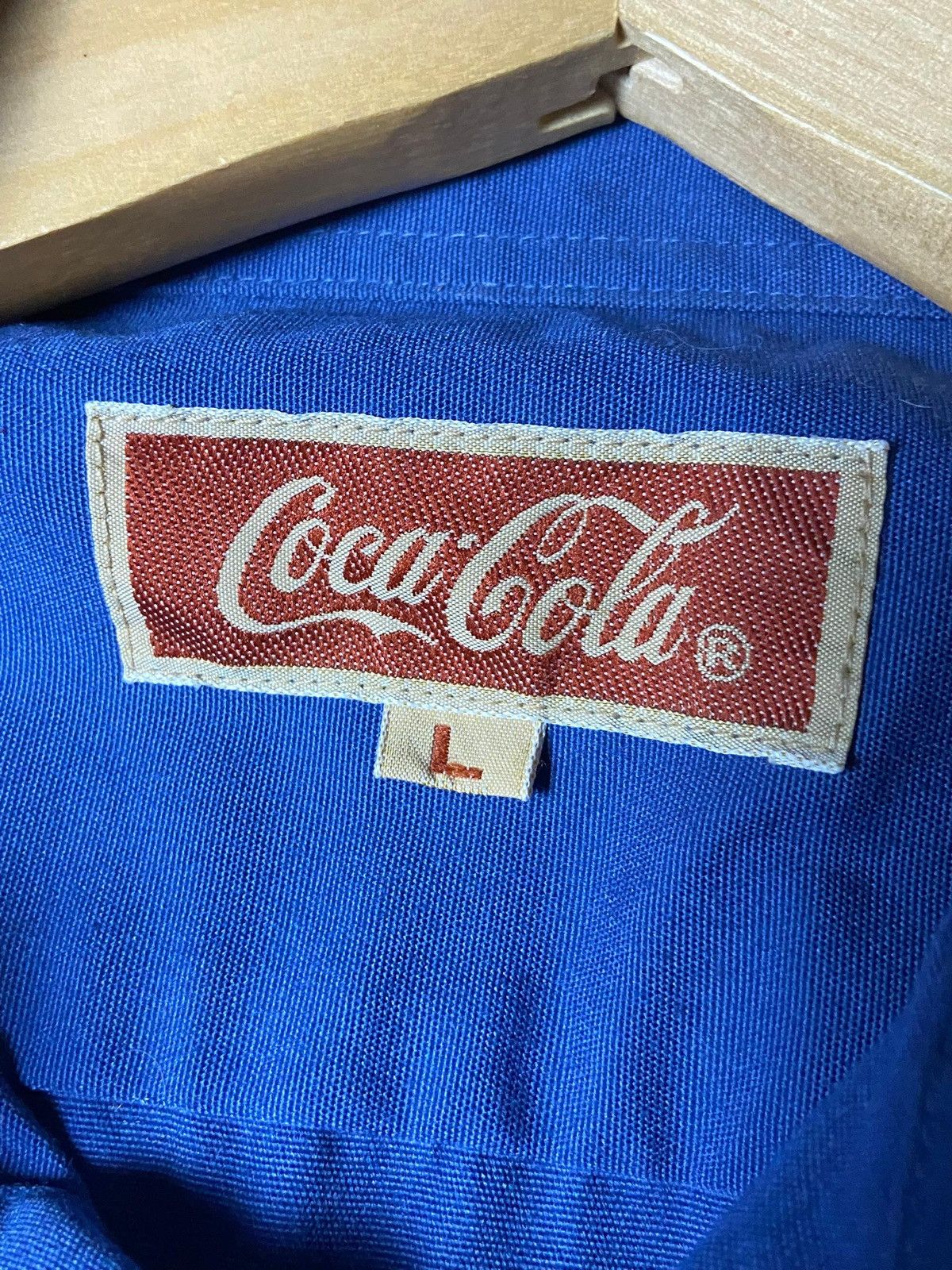 Coca Cola Coca Cola Workwear Shirt with Patches (151) Size US L / EU 52-54 / 3 - 6 Thumbnail