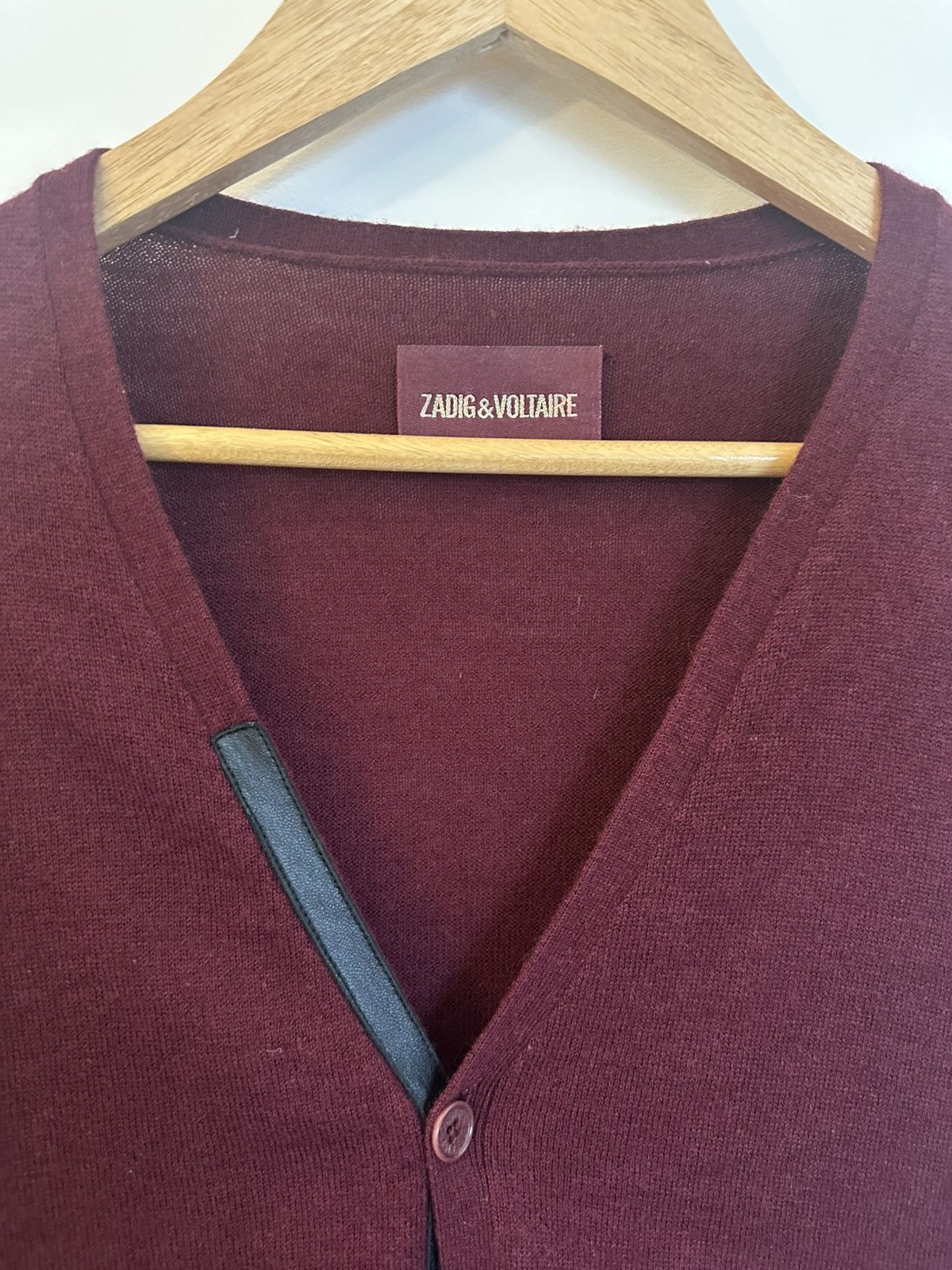 Zadig & Voltaire Mauve Cardigan Zadig & Voltaire Size US S / EU 44-46 / 1 - 4 Thumbnail