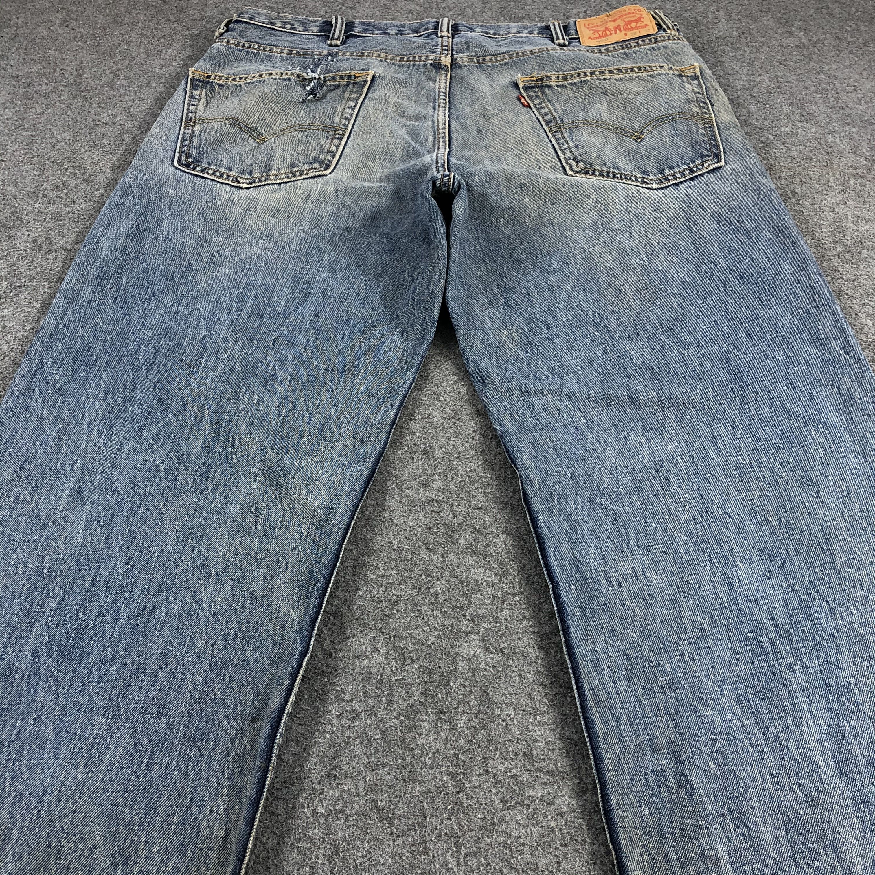 Levi's × Vintage Vintage Blue Wash Levis 550 Jeans-JM1198 Size US 39 - 4 Thumbnail