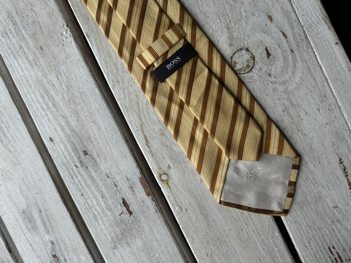 Hugo Boss 🚨Vintage Hugo Boss Tie Ties Luxury Streetwear old money Size ONE SIZE - 2 Thumbnail