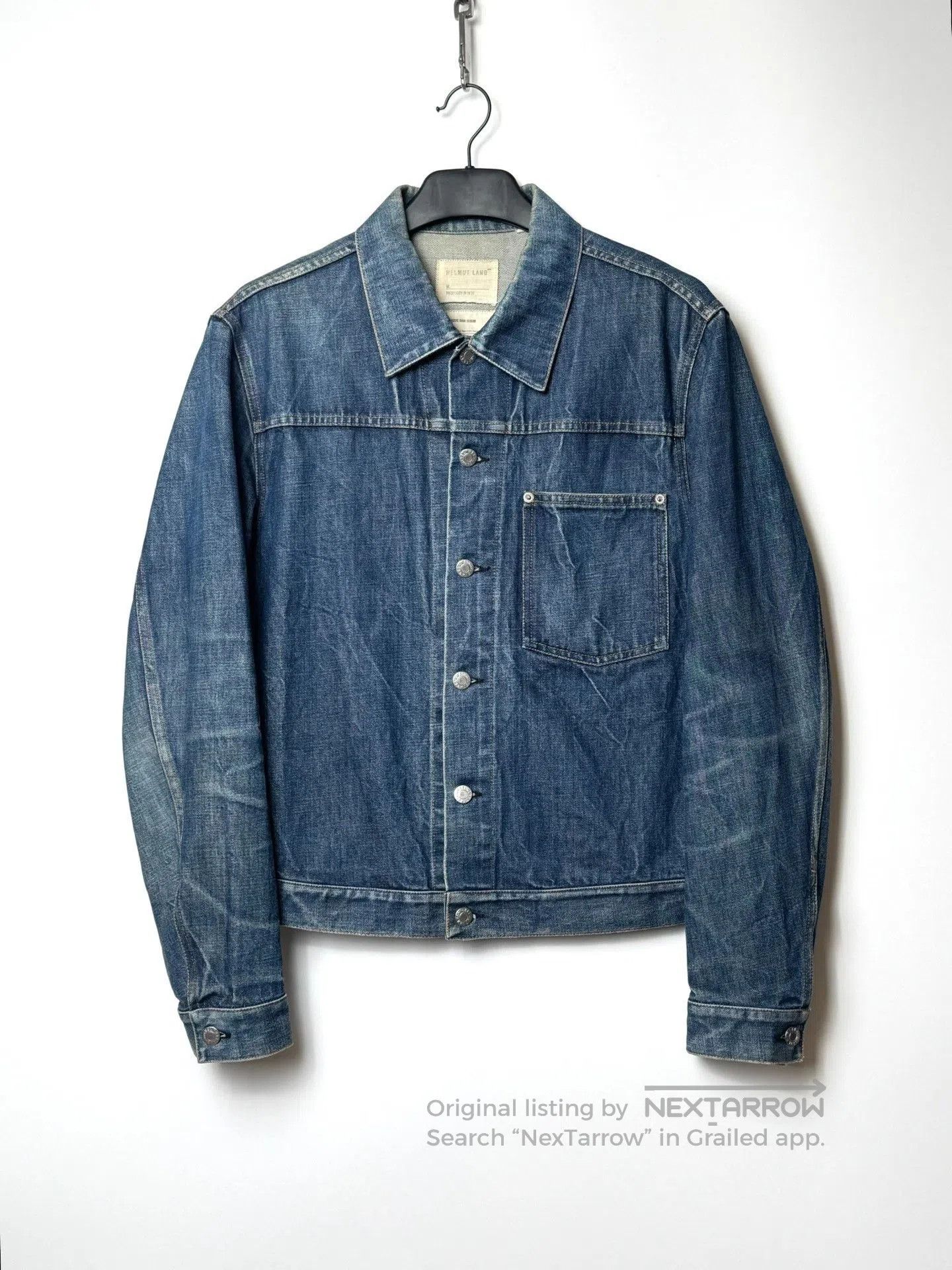 Helmut Lang Helmut Lang 1998 Single Pocket Denim Jacket. Size US M / EU 48-50 / 2 - 1 Thumbnail