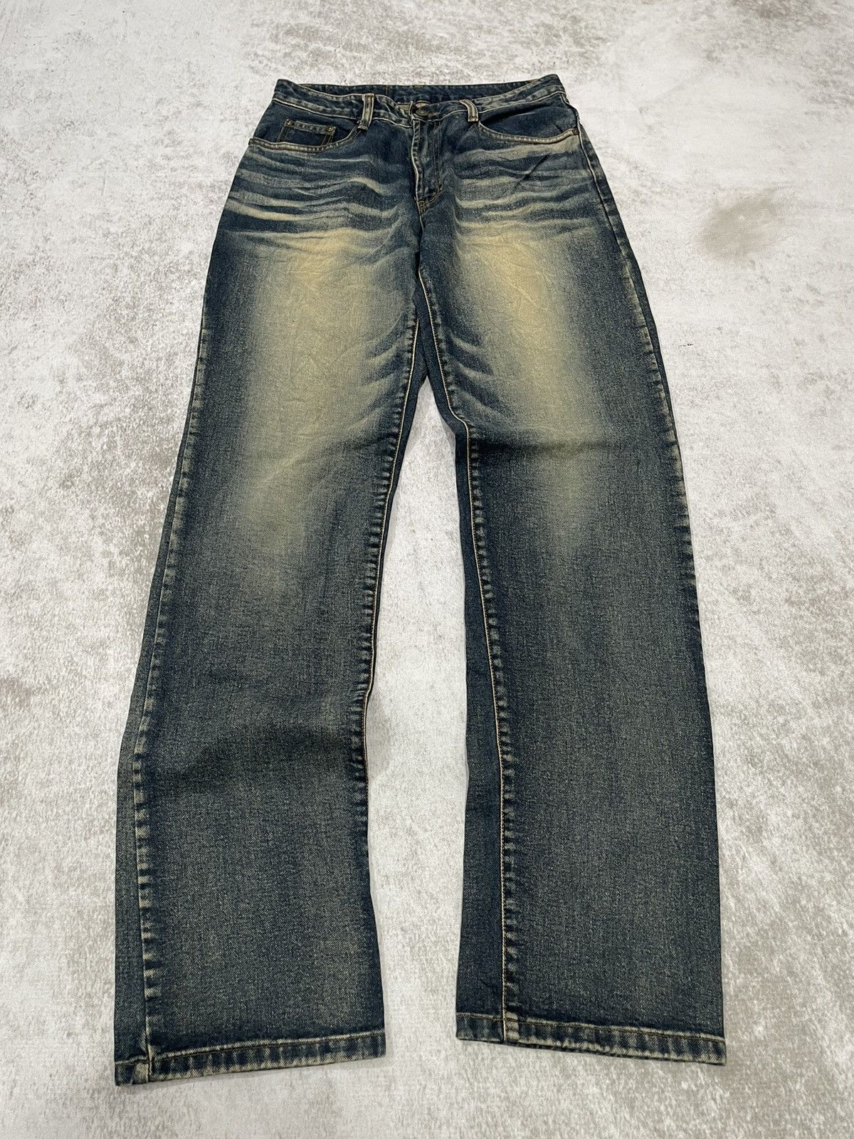 Hysteric Glamour × If Six Was Nine × Le Grande Bleu (L.G.B.) 2000s D21 japan acid wash denim pants y2k style Size US 28 / EU 44 - 1 Thumbnail