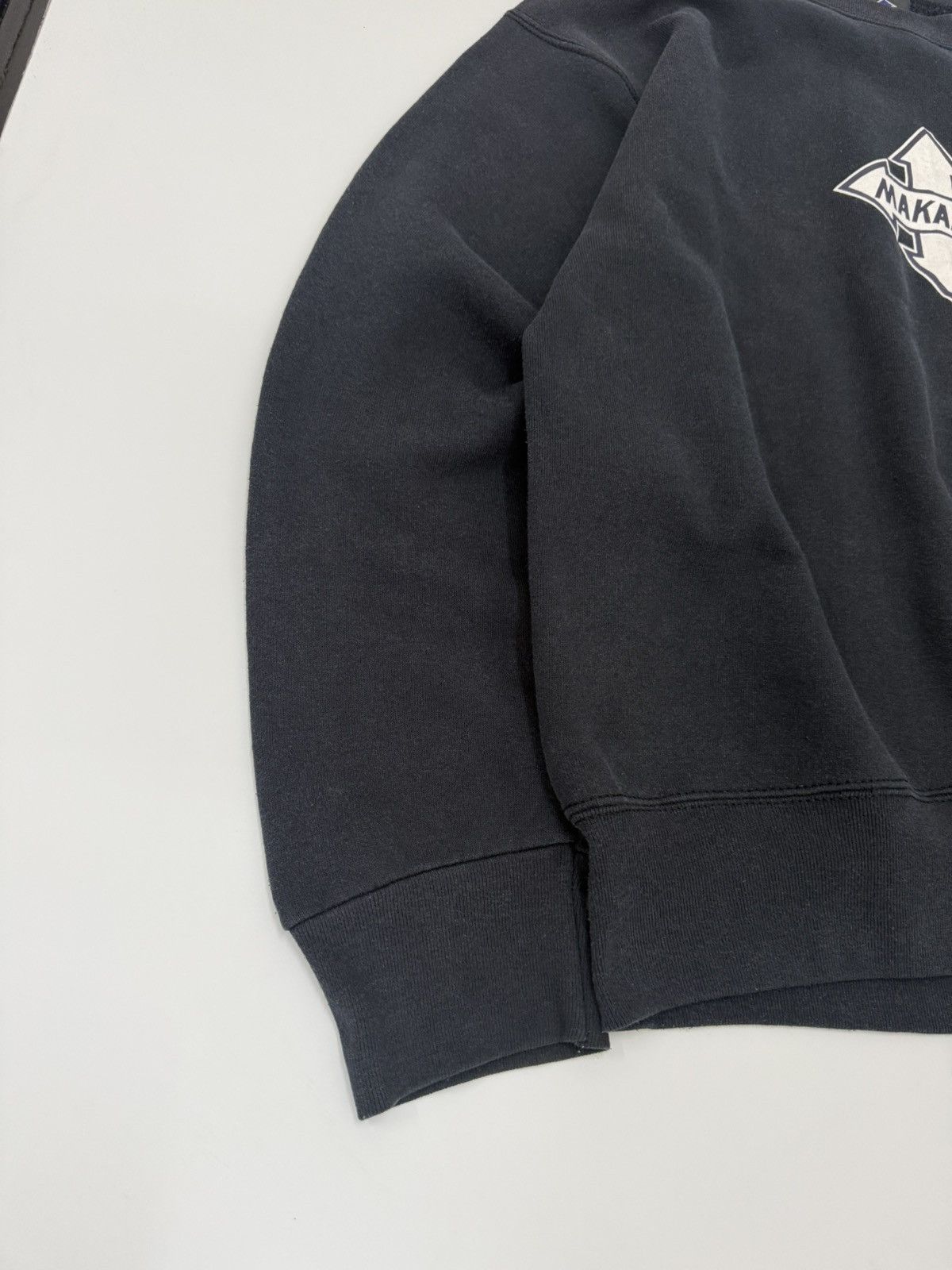 Fruit Of The Loom 🔥 Makapuu Hawaii Big logo Sweat Surf 90s Beach Streetwear Size US L / EU 52-54 / 3 - 4 Thumbnail