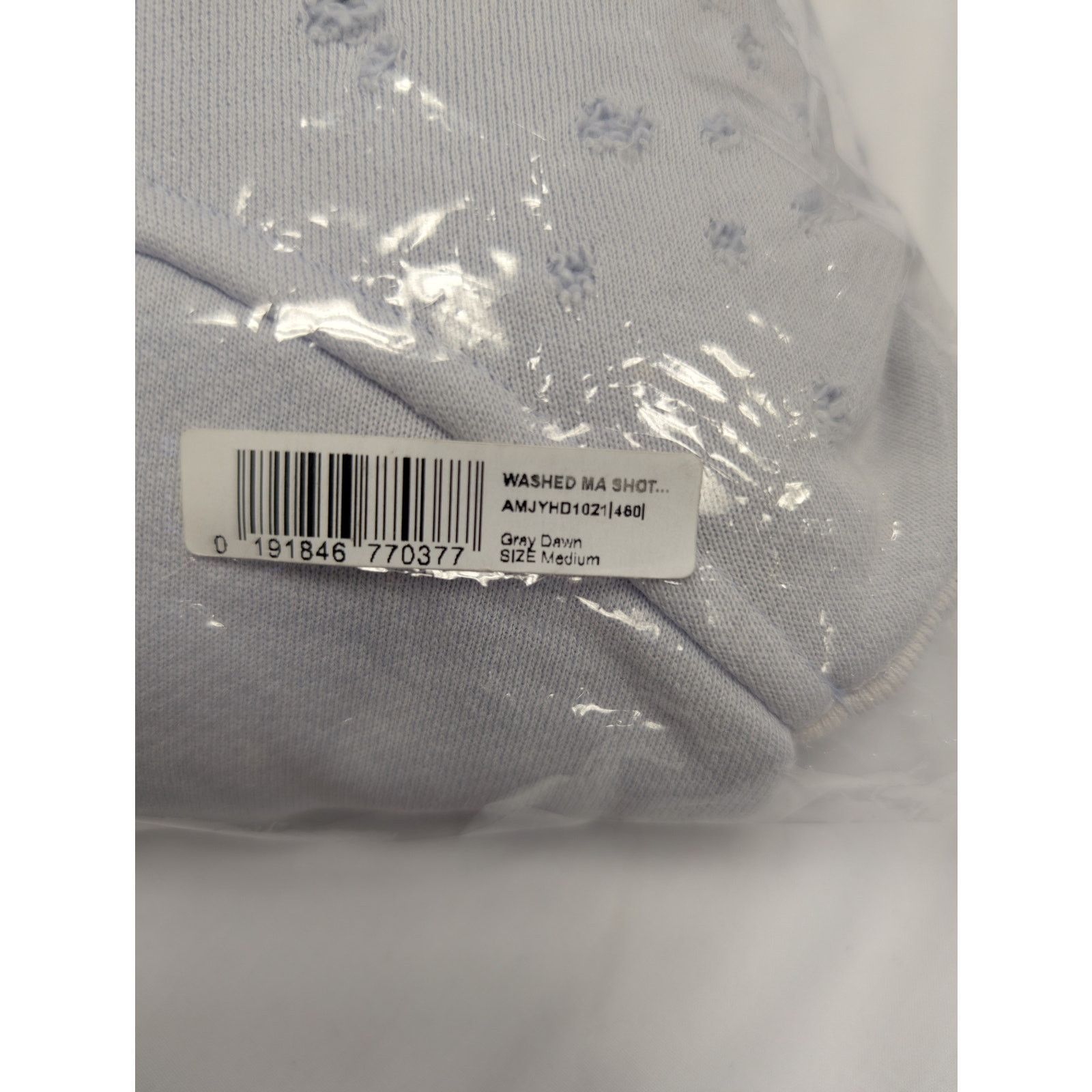 Amiri o1rshd1 Washed MA Shot Hoodie Zipper in Grey Dawn Size US M / EU 48-50 / 2 - 22 Thumbnail