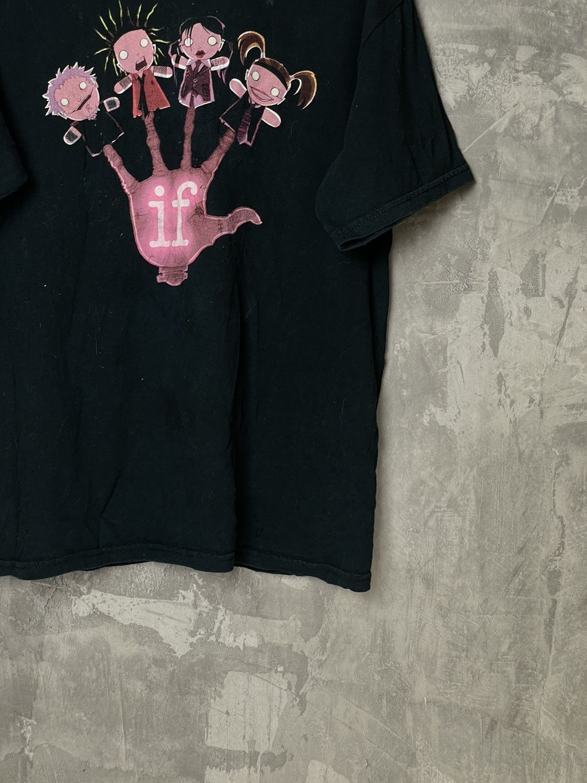 Band Tees × Vintage Vintage “IF” Anima Band T shirt Y2k Style Size US M / EU 48-50 / 2 - 6 Thumbnail