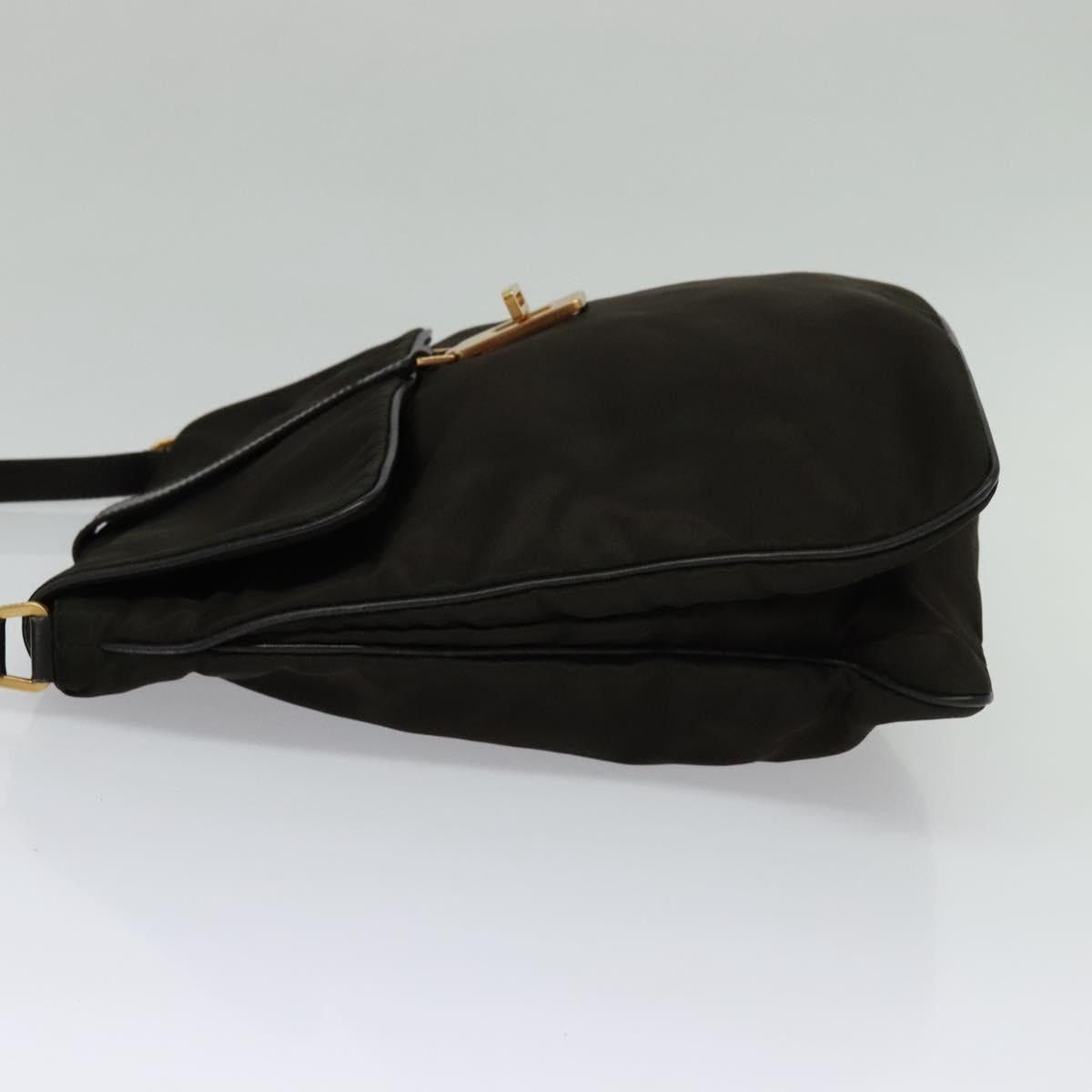 Prada PRADA Shoulder Bag Nylon Khaki Gold Size ONE SIZE - 4 Thumbnail