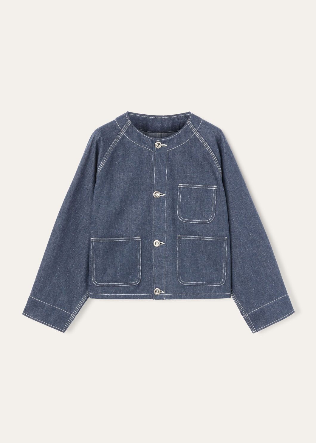 Loro Piana o1srvl11e0825 FAO5680 Shannen Jacket in Blue Size M / US 6-8 / IT 42-44 - 1 Thumbnail