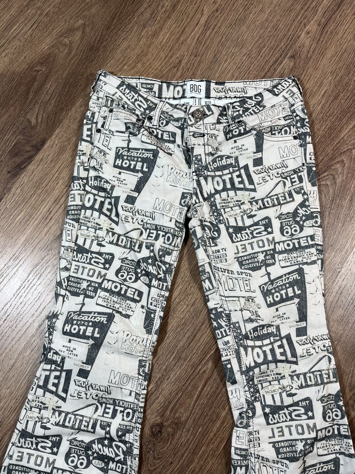 Bdg × Vintage BDG Flare Pants Rare Size 28" / US 6 / IT 42 - 4 Thumbnail