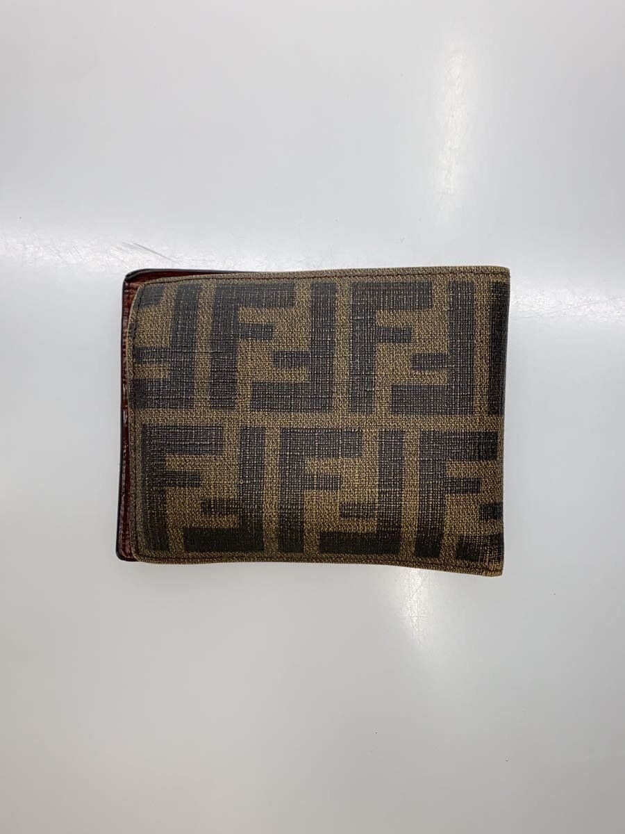 Fendi Fendi Bi-Fold Wallet Brown Size ONE SIZE - 2 Thumbnail