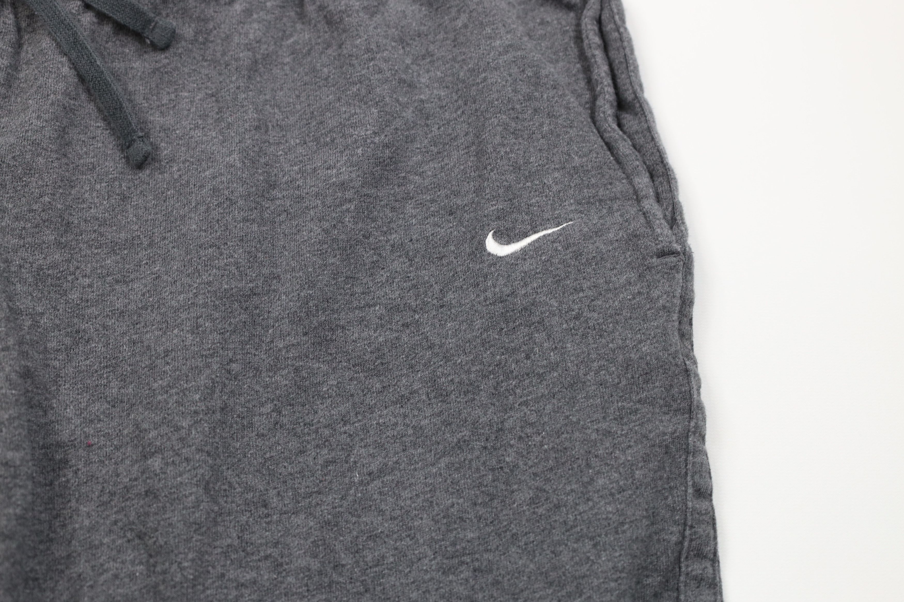 Nike Vintage Y2K Nike Scott Mini Swoosh Wide Leg Sweatpants Gray Size US 38 / EU 54 - 7 Thumbnail