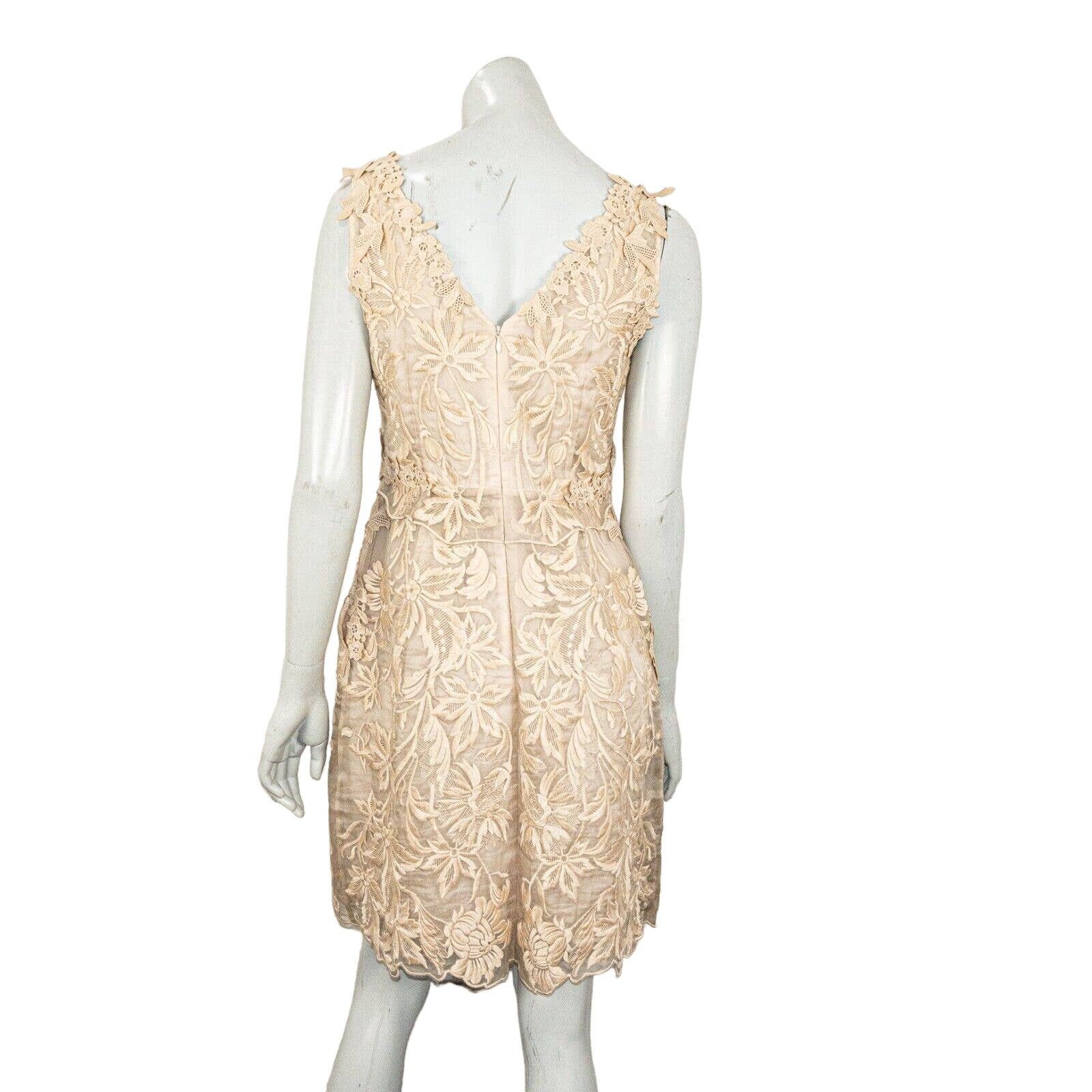 KOBI HALPERIN KOBI HALPERIN Emme Lace Dress in Champagne beige Size M / US 6-8 / IT 42-44 - 5 Thumbnail