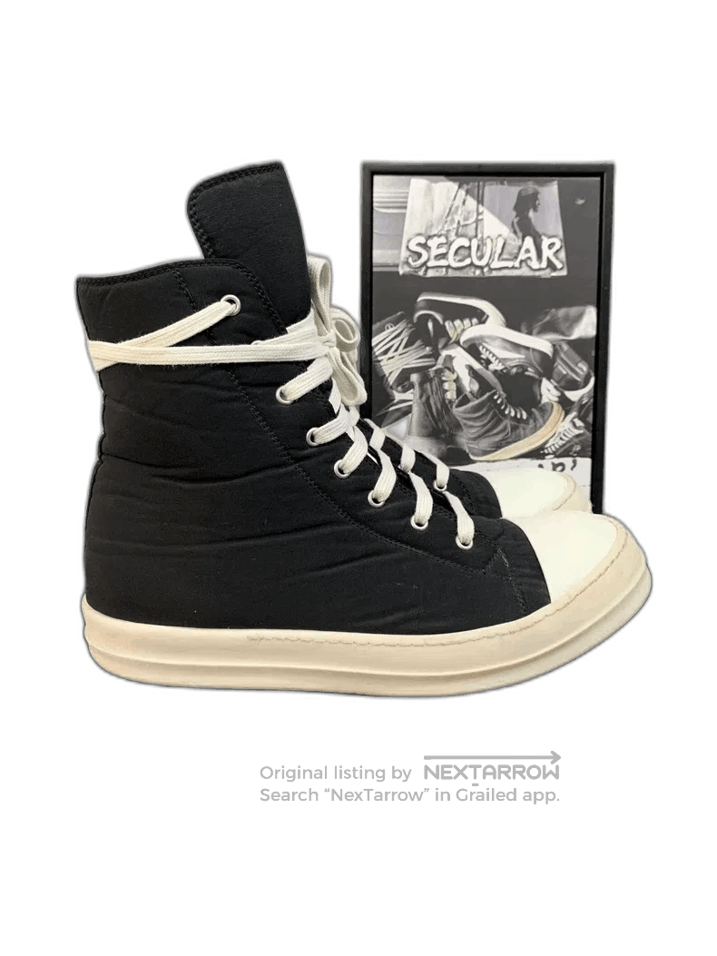 Rick Owens Rick Owens Classic High. Size US 10 / EU 43 - 1 Thumbnail