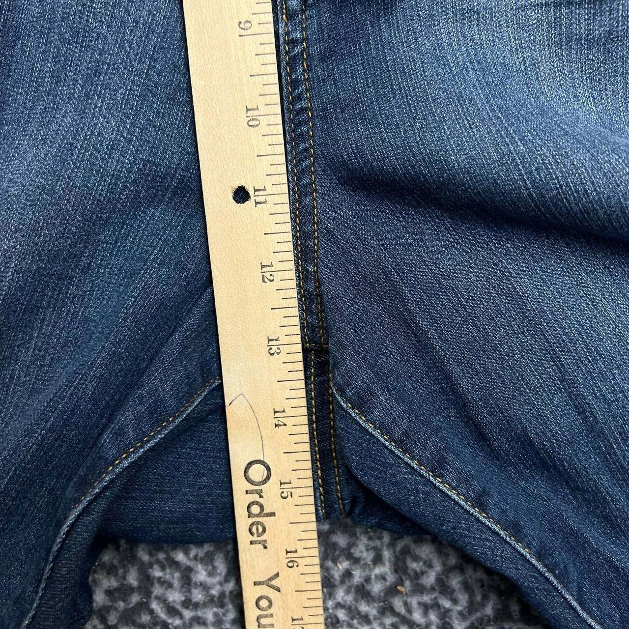 Torrid Torrid Jegging Crop Jeans Women 24 Faded Denim Cuffed 44x22 Size 24" / US 00 / IT 34 - 6 Thumbnail