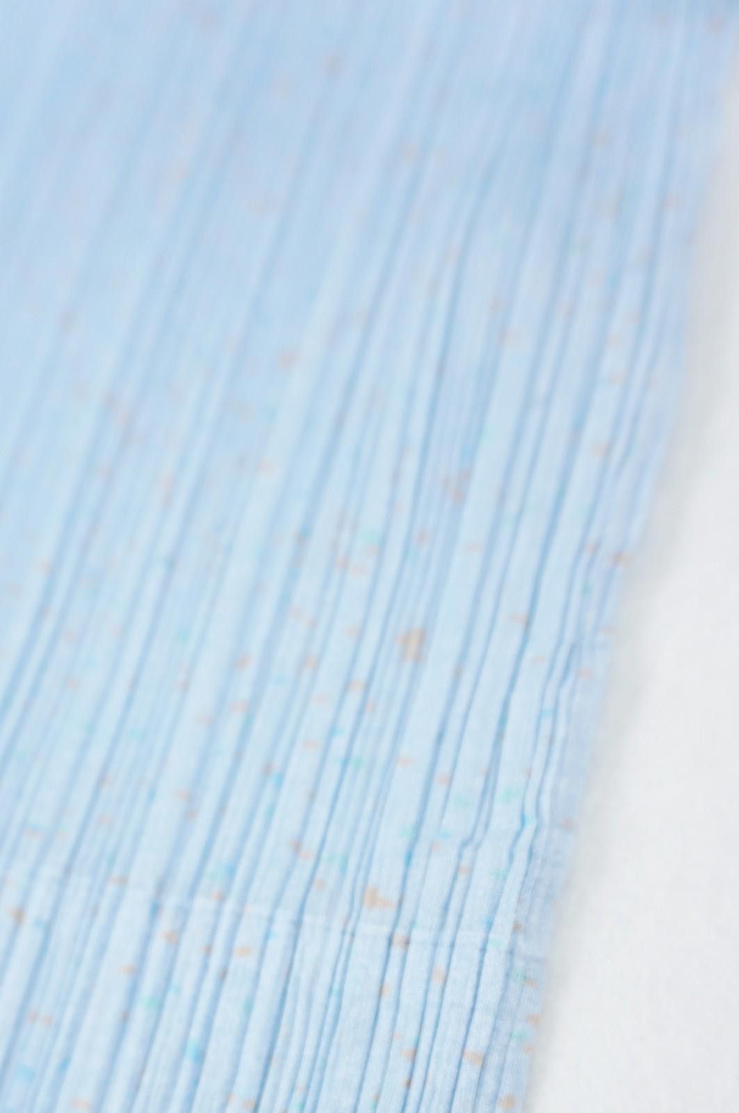 Issey Miyake PLEATS PLEASE by ISSEY MIYAKE Pastel Blue Top Size M / US 6-8 / IT 42-44 - 5 Thumbnail