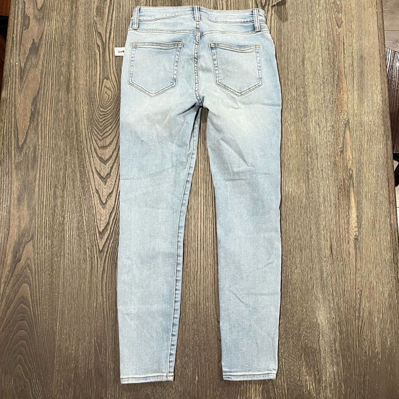 & Other Stories NWT Daily Ritual Denim Womens Skinny Mid-Rise Jeans Size 26S Size 26" / US 2 / IT 38 - 11 Thumbnail