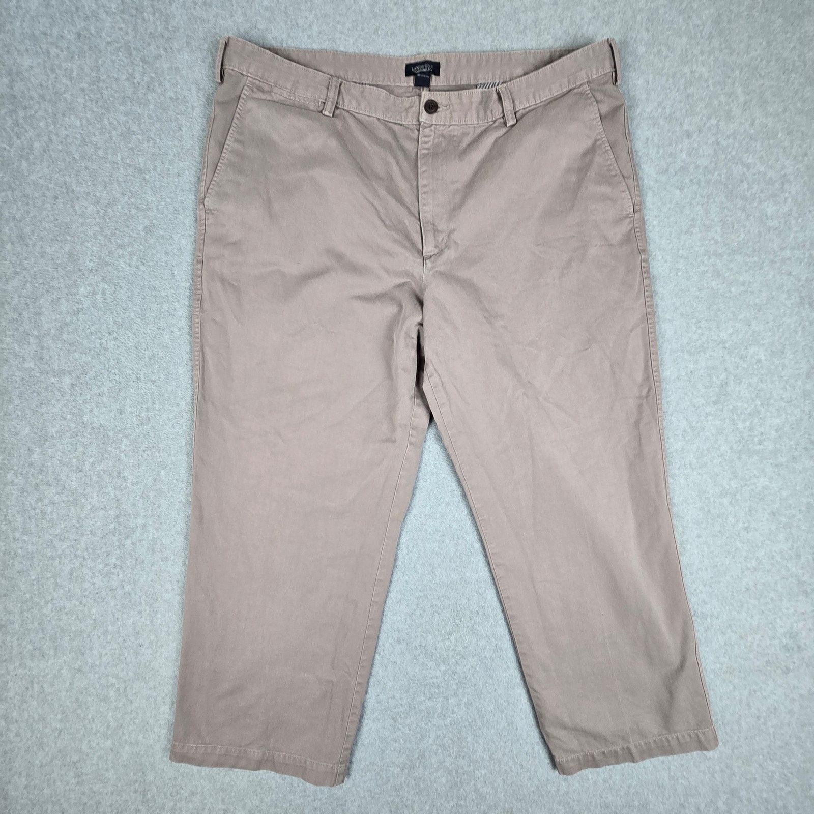 Lands' End Lands' End Mens 42x26 Traditional Fit Knockabout Chino Pants Size US 42 / EU 58 - 1 Thumbnail