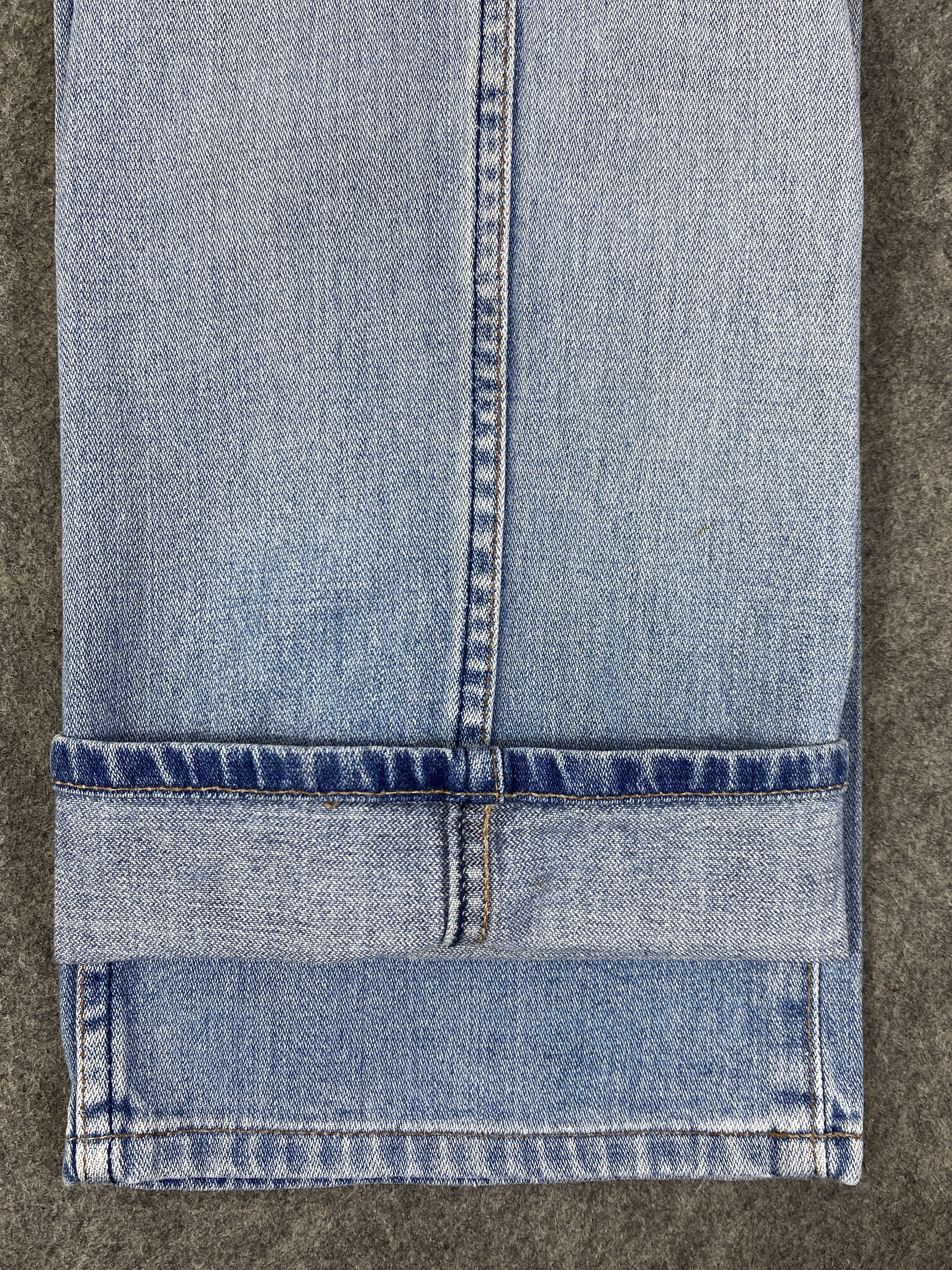 Japanese Brand Light Blue Wash Vintage Wrangler Jeans 33x33.5 - JN3330 Size US 33 - 13 Thumbnail