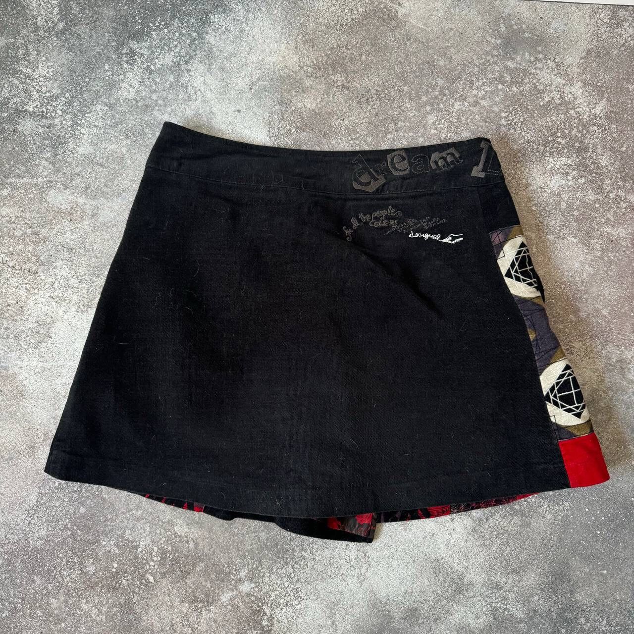 Hysteric Glamour × If Six Was Nine × Japanese Brand Desigual Y2K Crazy Abstract Skirt Size 32" / US 10 / IT 46 - 5 Thumbnail