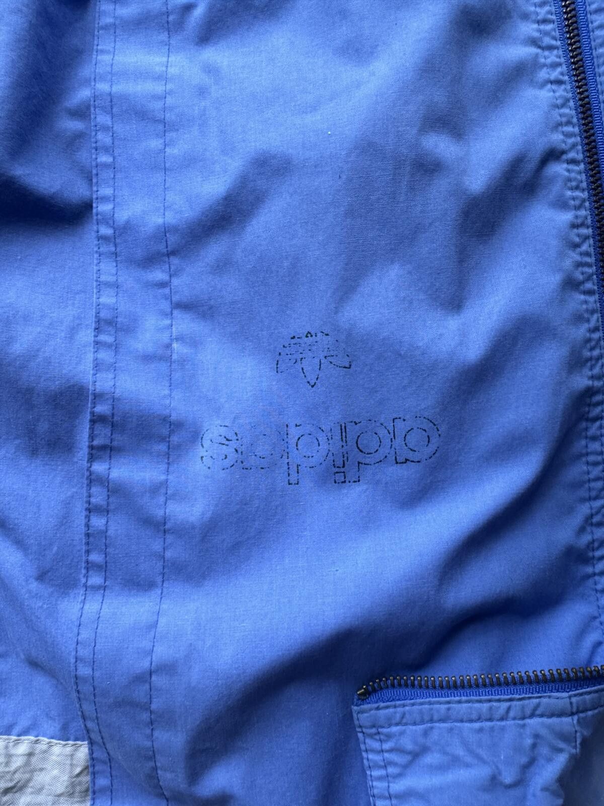 Adidas RARE Vintage 80s Adidas Big Logo Track Jacket Distressed⁠ Size US M / EU 48-50 / 2 - 4 Thumbnail