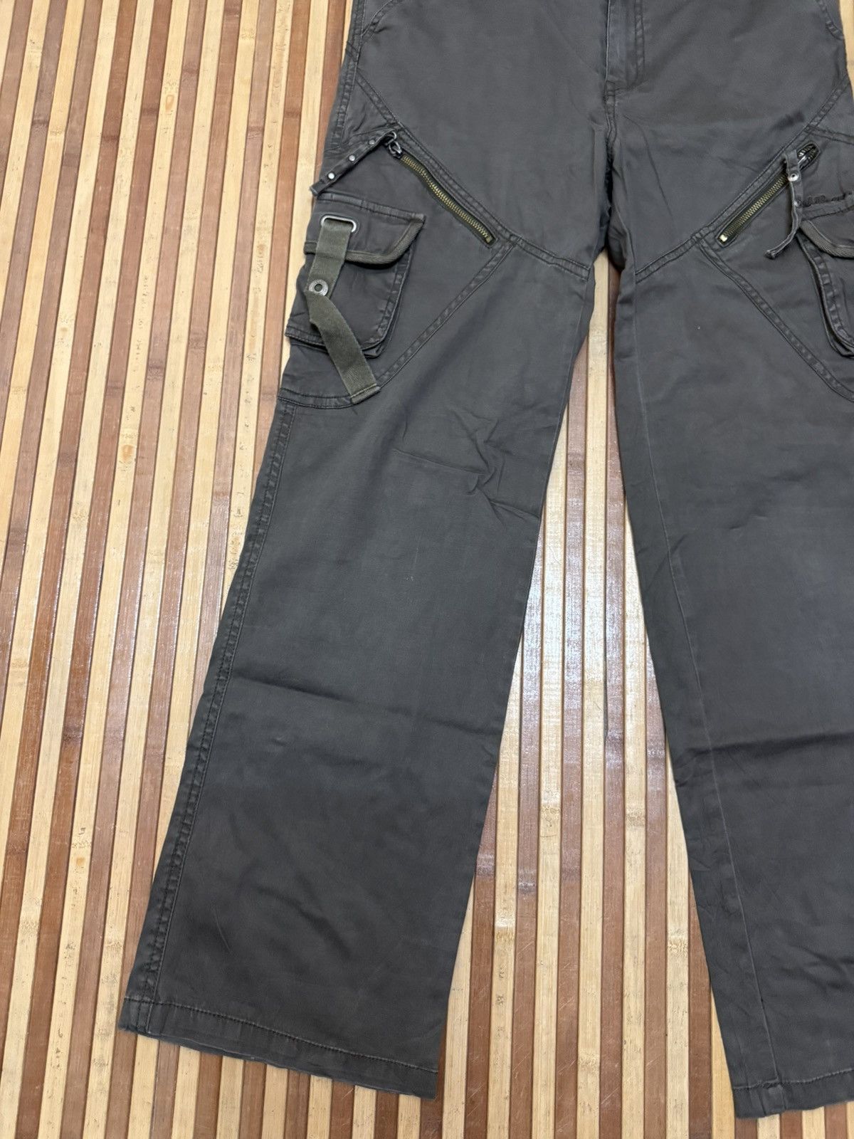 Lee Brennan Design Vintage L.BRENN Cargo Pants 8 Pockets / Streetwear W30X30 Size US 30 / EU 46 - 4 Thumbnail