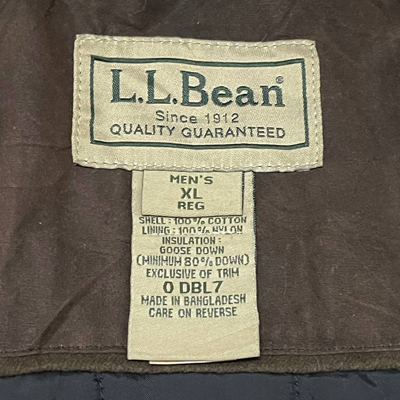 L.L. Bean L.L. Bean Waxed Goose Down Puffer Jacket Size US XL / EU 56 / 4 - 13 Thumbnail