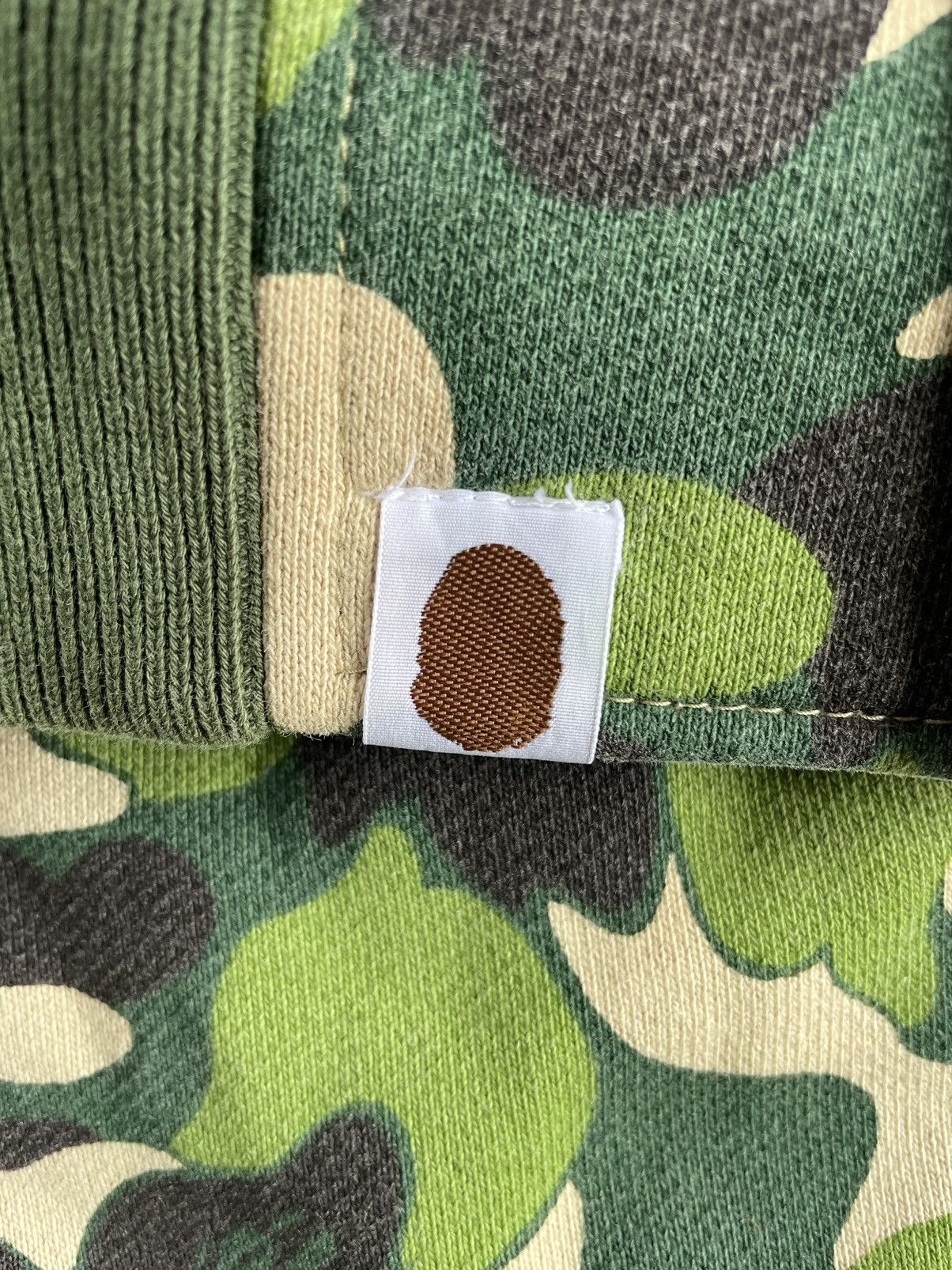 Bape OG Bape ABC Camo Green Sweat Varsity Jacket Size US M / EU 48-50 / 2 - 13 Thumbnail