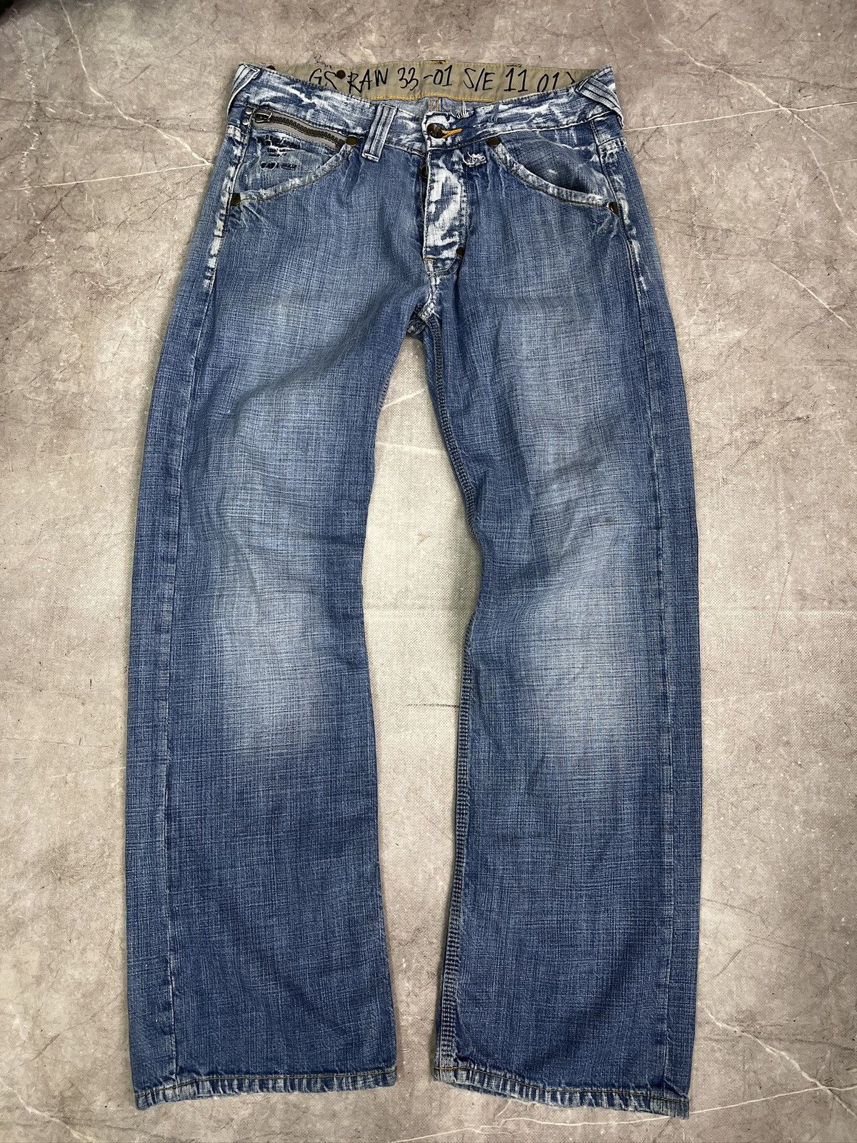 Junya Watanabe Junya watanabe style distressed jeans g star raw y2k Size US 30 / EU 46 - 2 Thumbnail