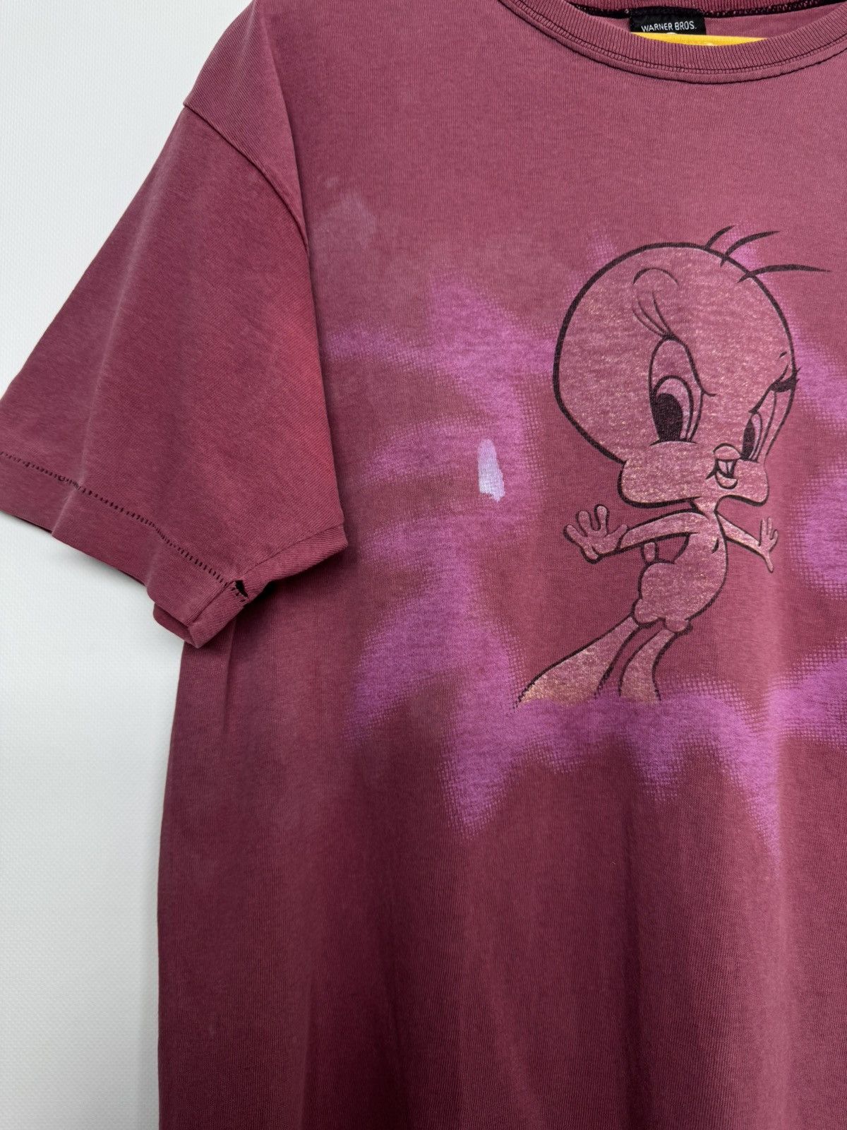 Warner Bros Vintage 1996 Warner Bros tweety tee shirt Size US M / EU 48-50 / 2 - 11 Thumbnail