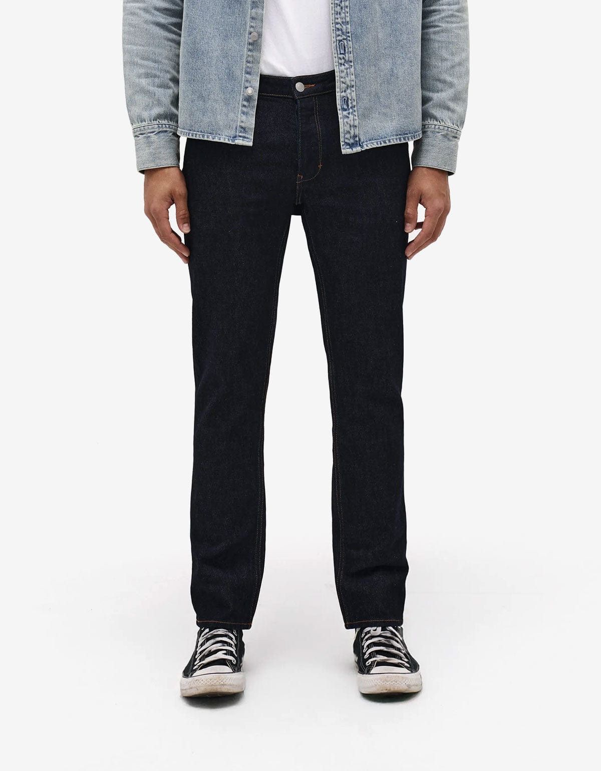 Neuw Lou Straight Crudo Blue Jeans