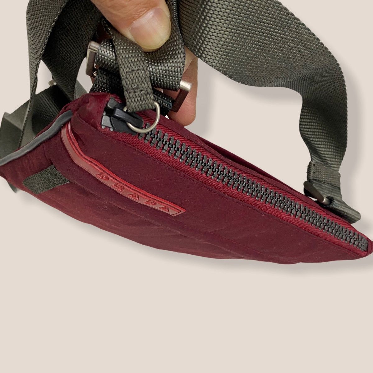 Prada ‼️LASTDROP‼️ AUTHENTIC PRADA SPORT MARRON NYLON SLING BAG Size ONE SIZE - 8 Thumbnail