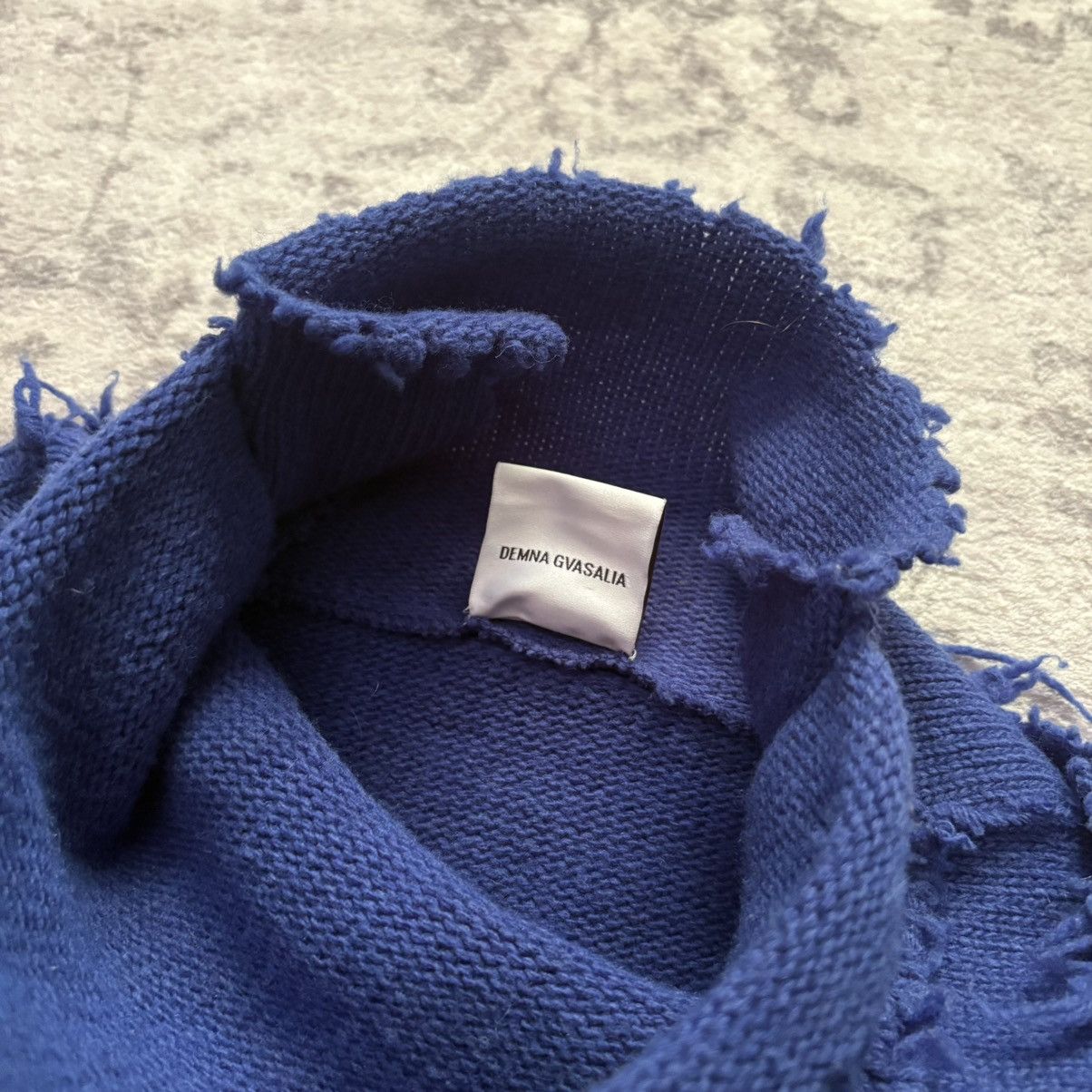 Vetements Vetements AW18 Europe Turtleneck Knit Sweater Oversized Size US XXL / EU 58 / 5 - 9 Thumbnail
