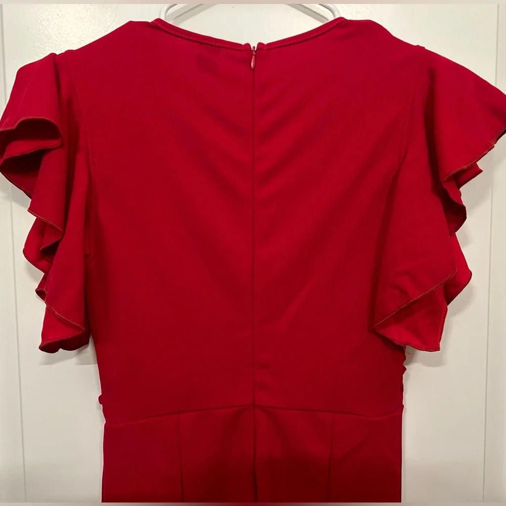 Shein Brand new red Jumper size small or 4. Size 27" / US 4 / IT 40 - 9 Thumbnail