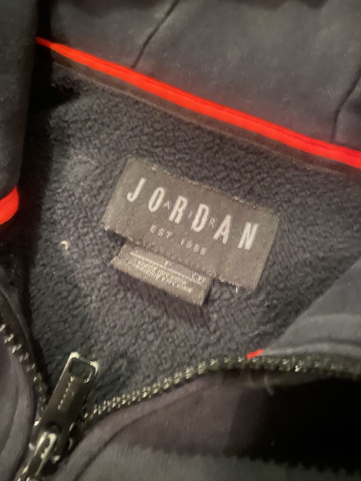 Jordan Brand × Vintage Vintage Air Jordan Hoodie Size US S / EU 44-46 / 1 - 4 Thumbnail