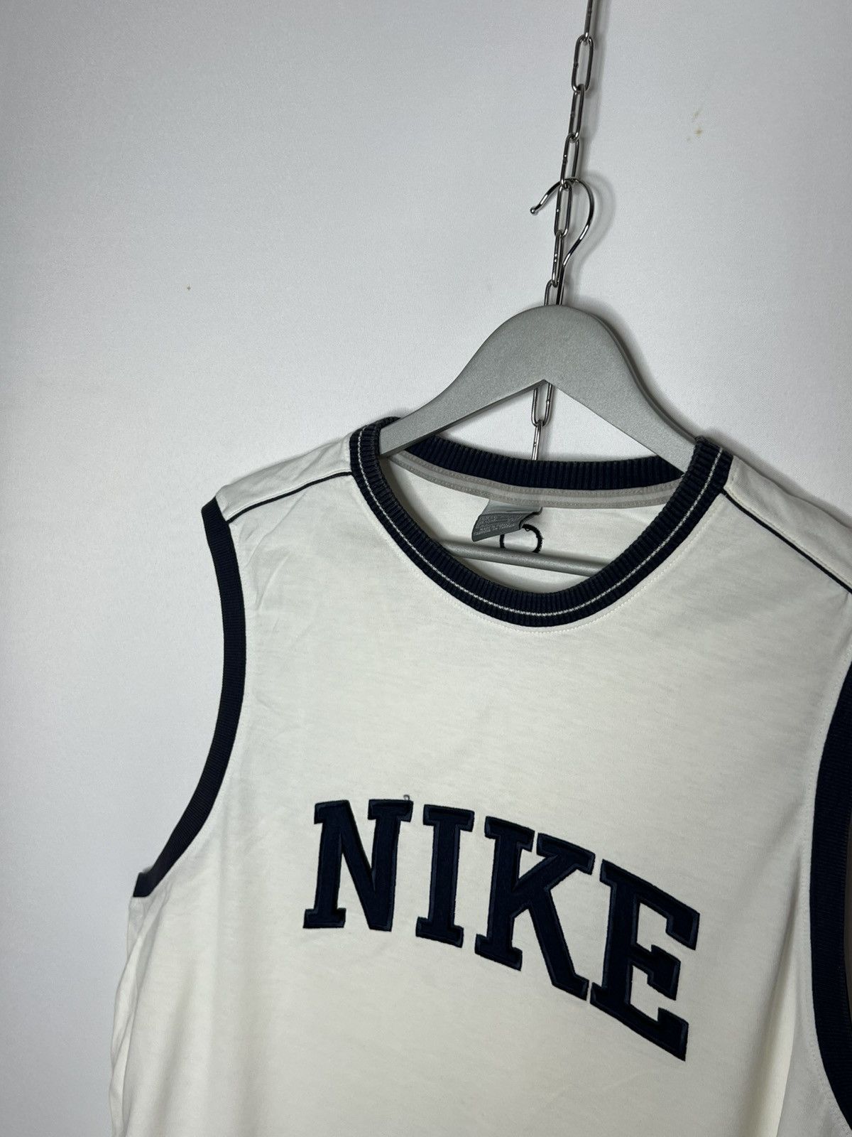 Nike Vintage Nike Big Logo Tee T-Shirt Vest Size US XXL / EU 58 / 5 - 5 Thumbnail