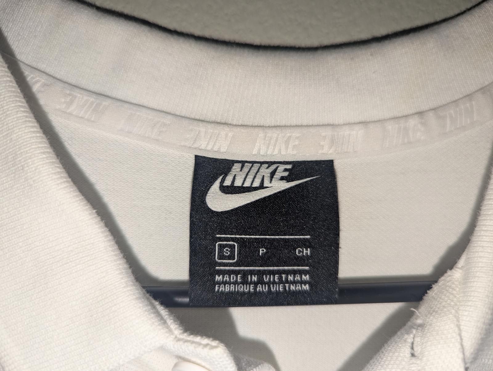 Nike Vintage Nike Black Label Classic White Polo Shirt Logo Small Size US S / EU 44-46 / 1 - 5 Thumbnail