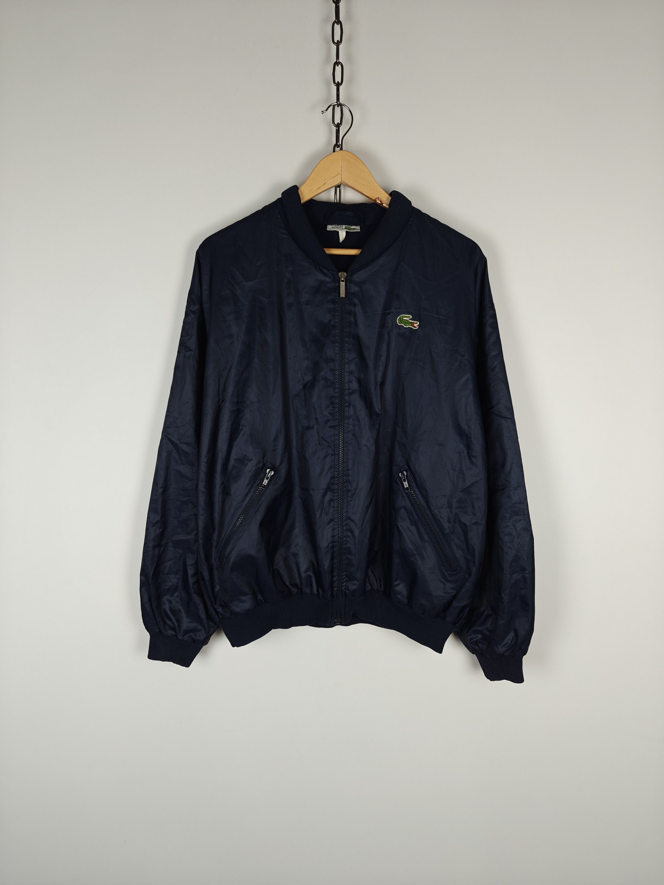 Lacoste Lacoste VTG Bomber Jacket France Blue size 7 (XL) Size US XL / EU 56 / 4 - 1 Thumbnail