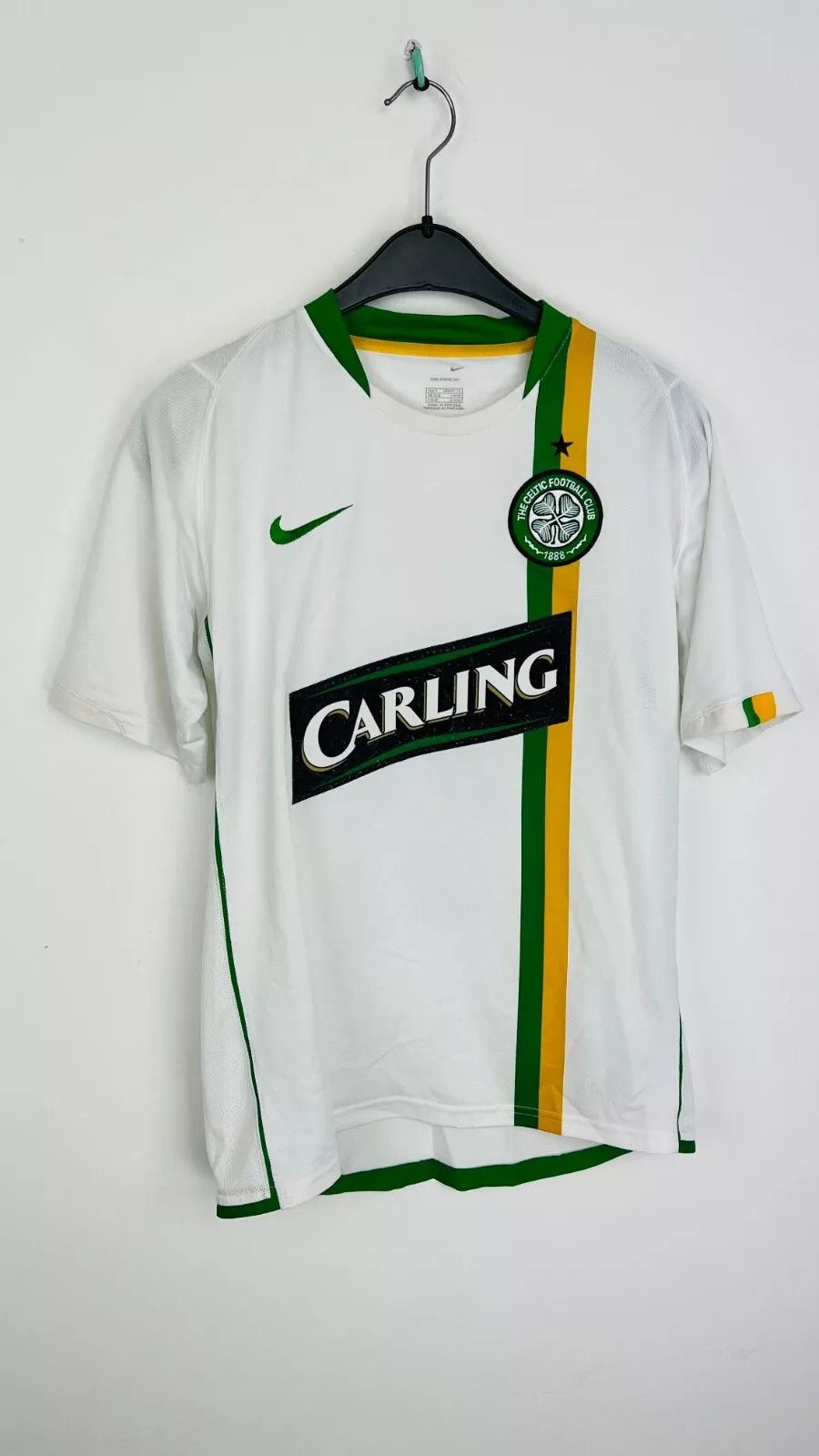 Nike Celtic 2007-08 Third #9 Miller FOOTBALL Kit SHIRT SOCCER Size US S / EU 44-46 / 1 - 18 Thumbnail