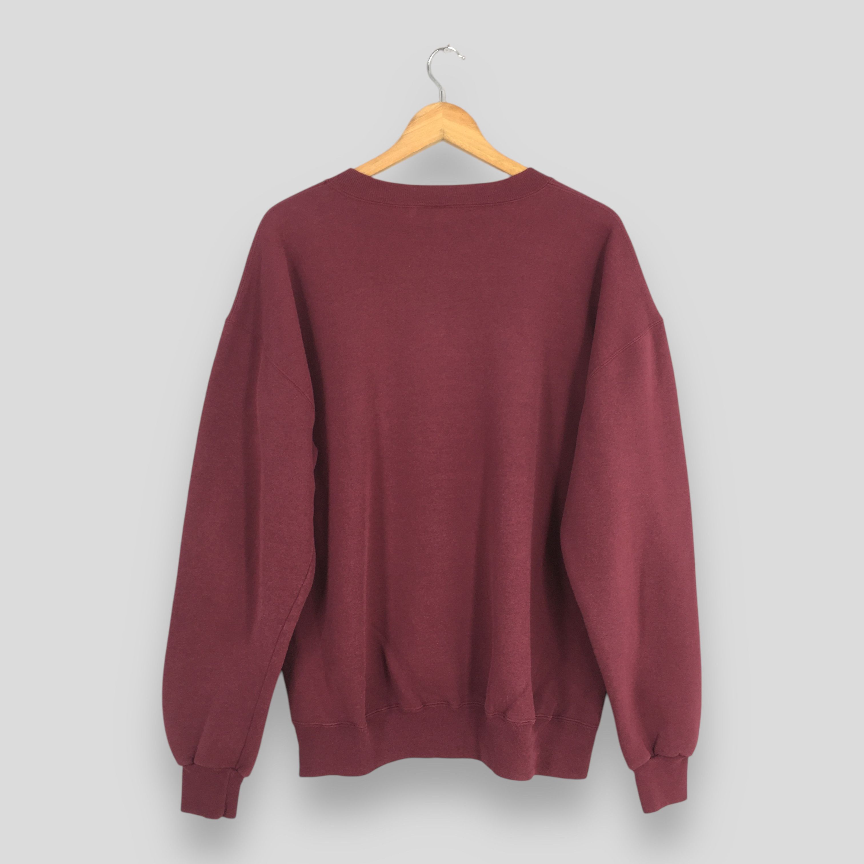Russell Athletic Vintage 90s Russell Athletic Plain Red Sweatshirt XLarge Size US XL / EU 56 / 4 - 8 Thumbnail