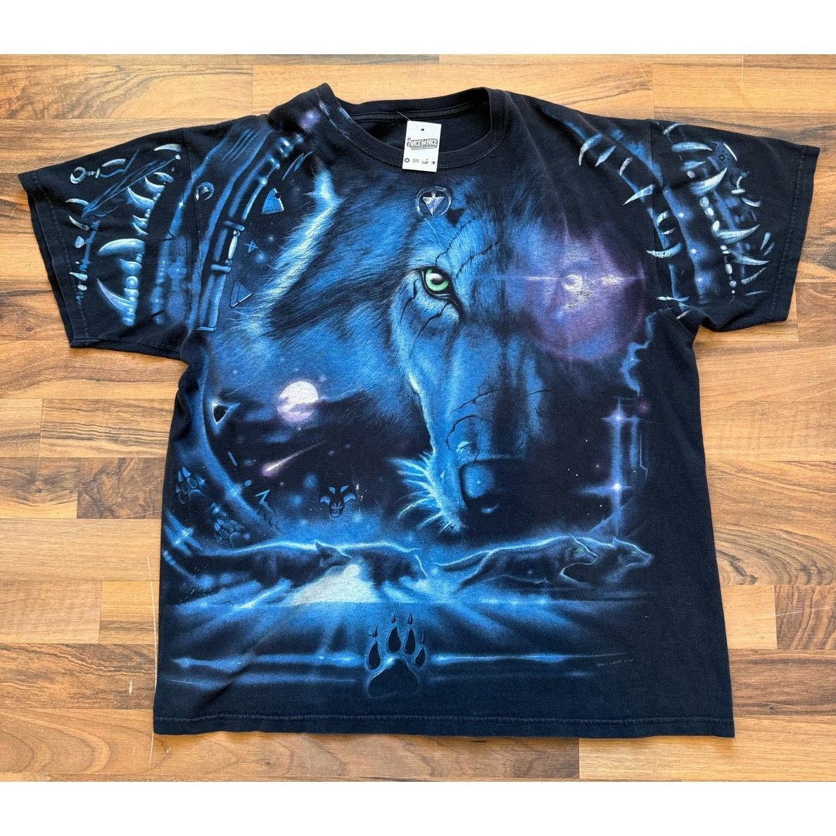 Liquid Blue Mystic Wolf AOP Liquid Blue Size XL Size US XL / EU 56 / 4 - 1 Thumbnail