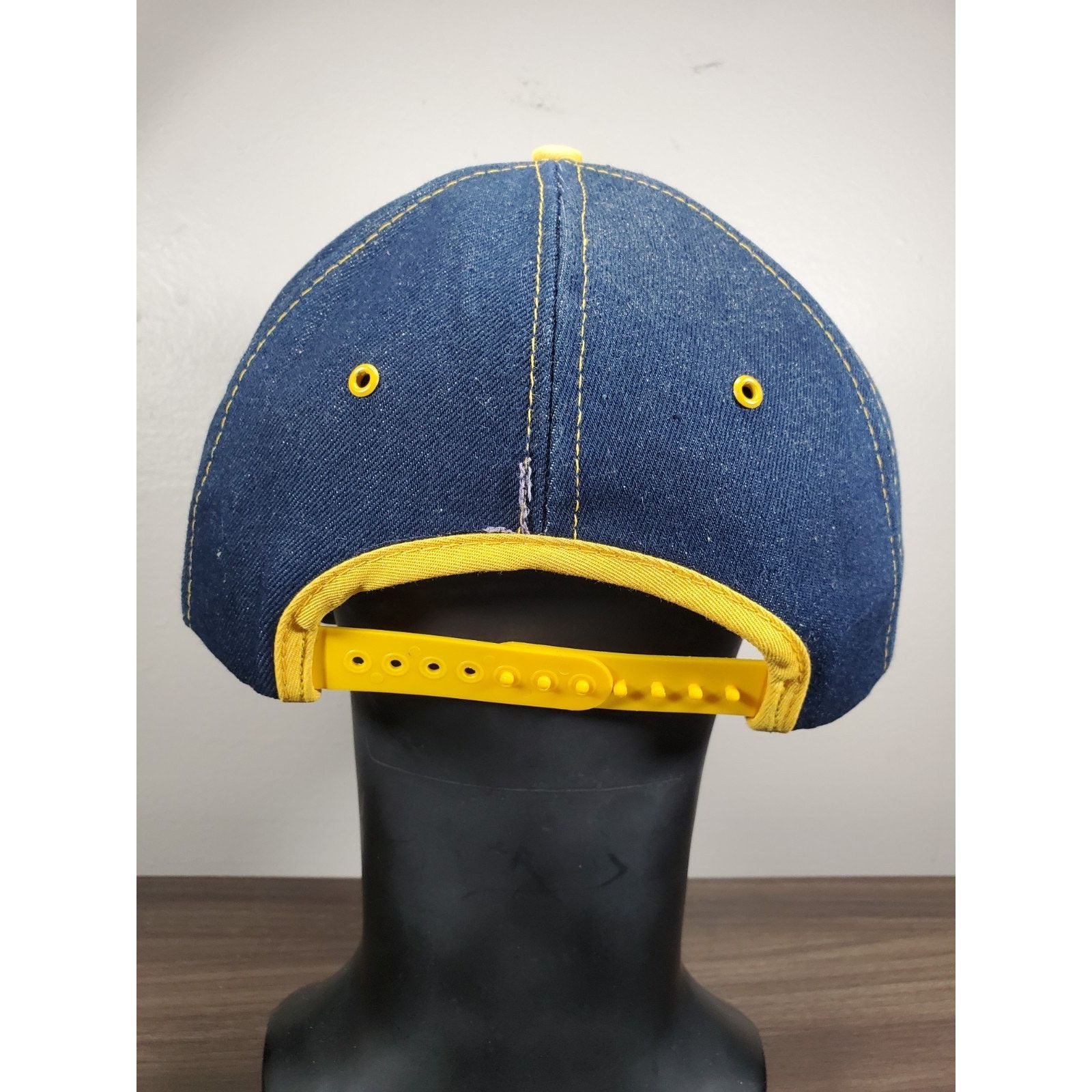 Vintage Sandford Fleming Denim Trucker Hat Snapback Cap Canada Train Size ONE SIZE - 9 Thumbnail
