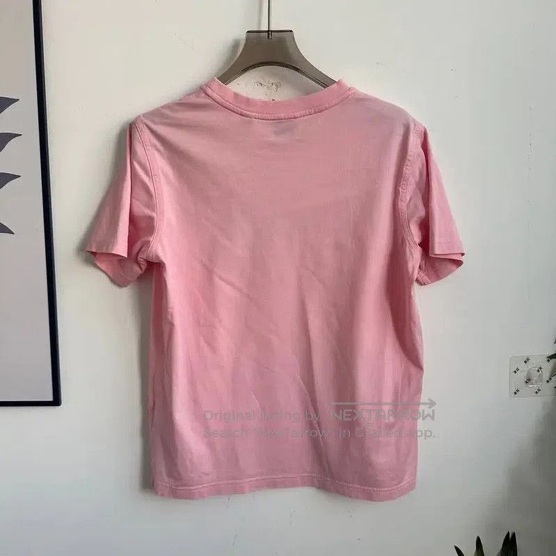 Burberry Burberry Pink Cotton Logo T-Shirt for Women. Size S / US 4 / IT 40 - 2 Thumbnail