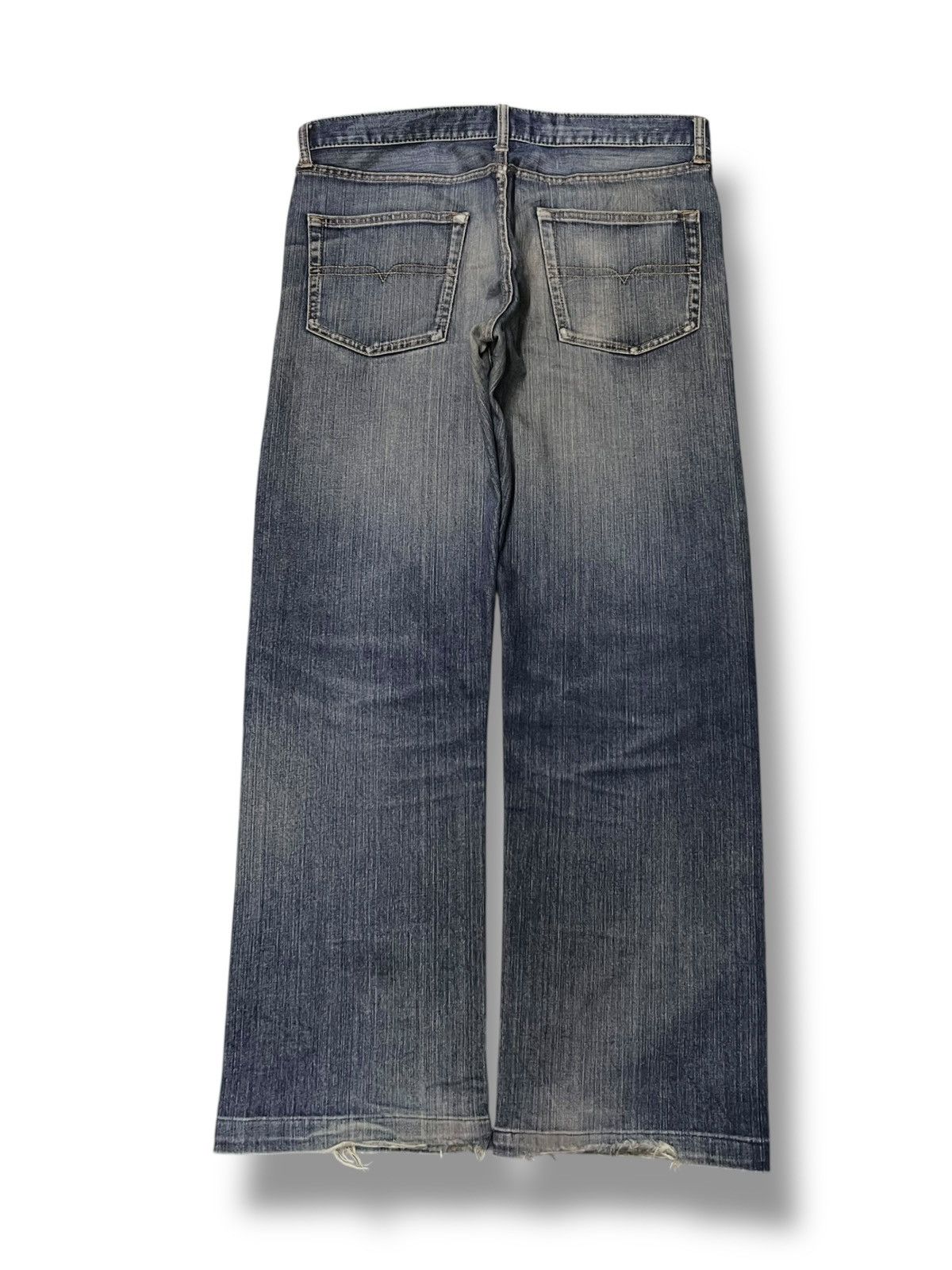VILLAND Loose Vintage Villand Japan - Faded Mud Wash, Distressed Size US 35 - 3 Thumbnail