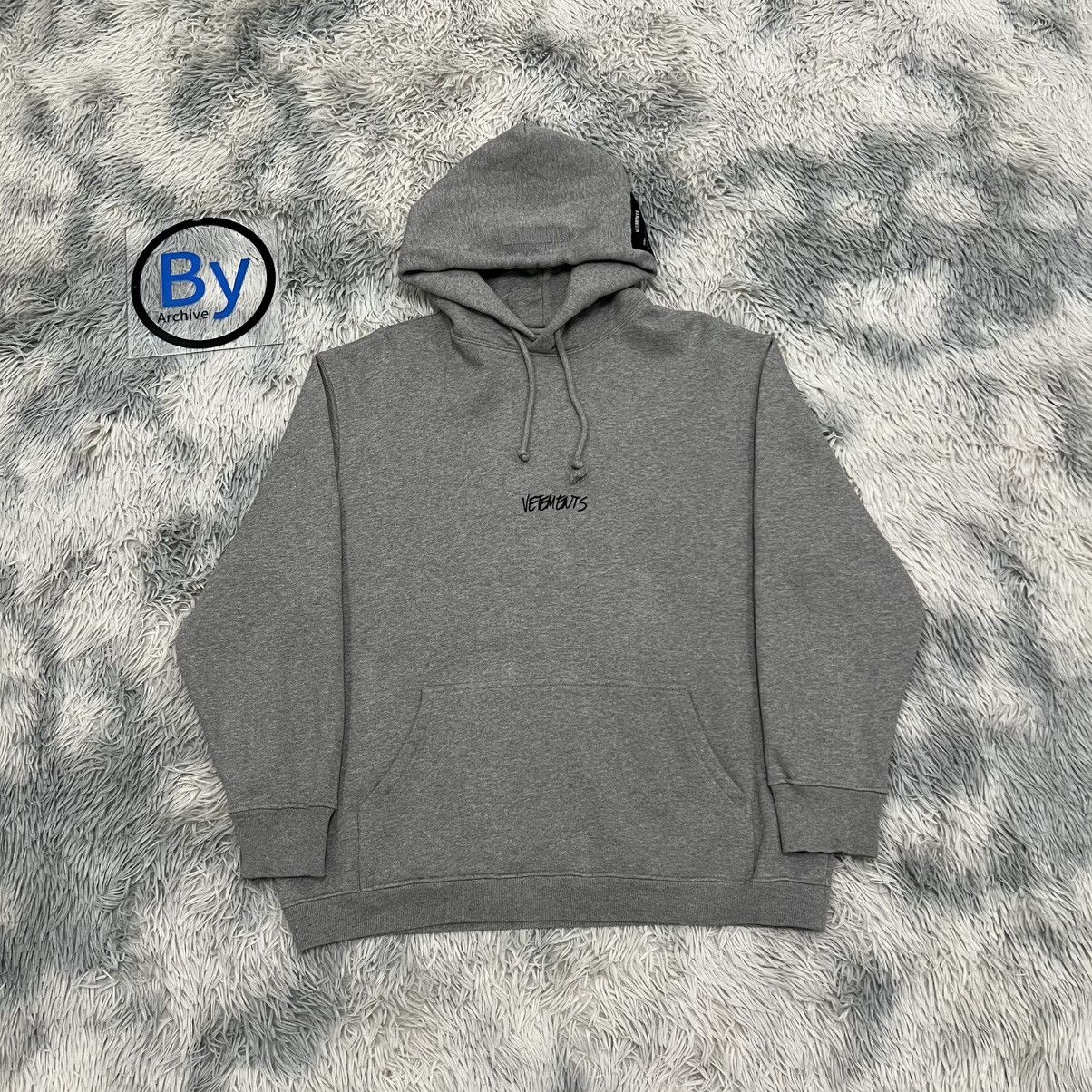 Vetements Vetements 2021 Signature Patch Logo Hoodie | Grailed