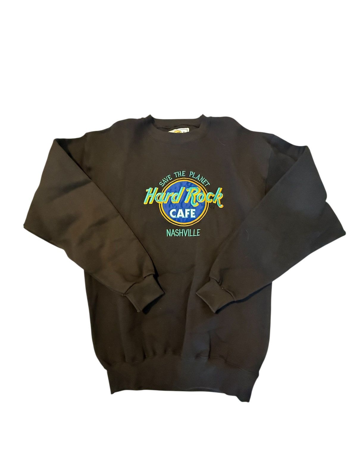 Hard Rock Cafe Vtg Hard Rock Cafe Crewneck Size US M / EU 48-50 / 2 - 1 Thumbnail
