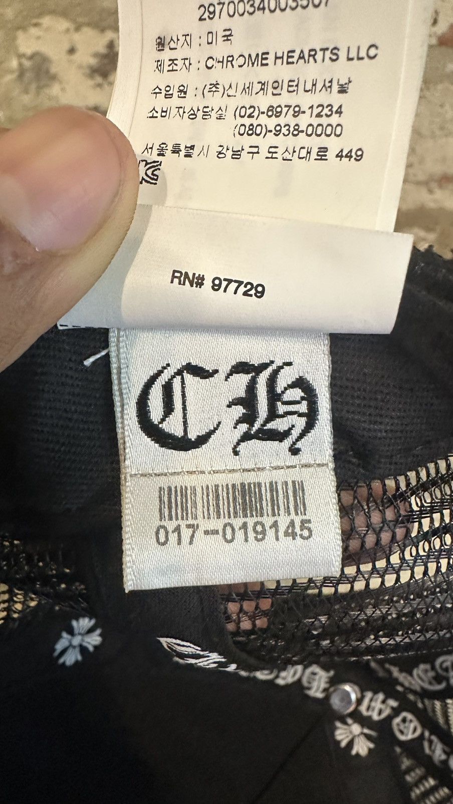 Chrome Hearts Chrome Hearts Camo Trucker Size ONE SIZE - 10 Thumbnail